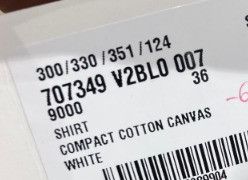 Bottega Veneta o1n1vont0325 Compact Cotton Canvas Shirt in White Size XS / US 0-2 / IT 36-38 - 4 Thumbnail
