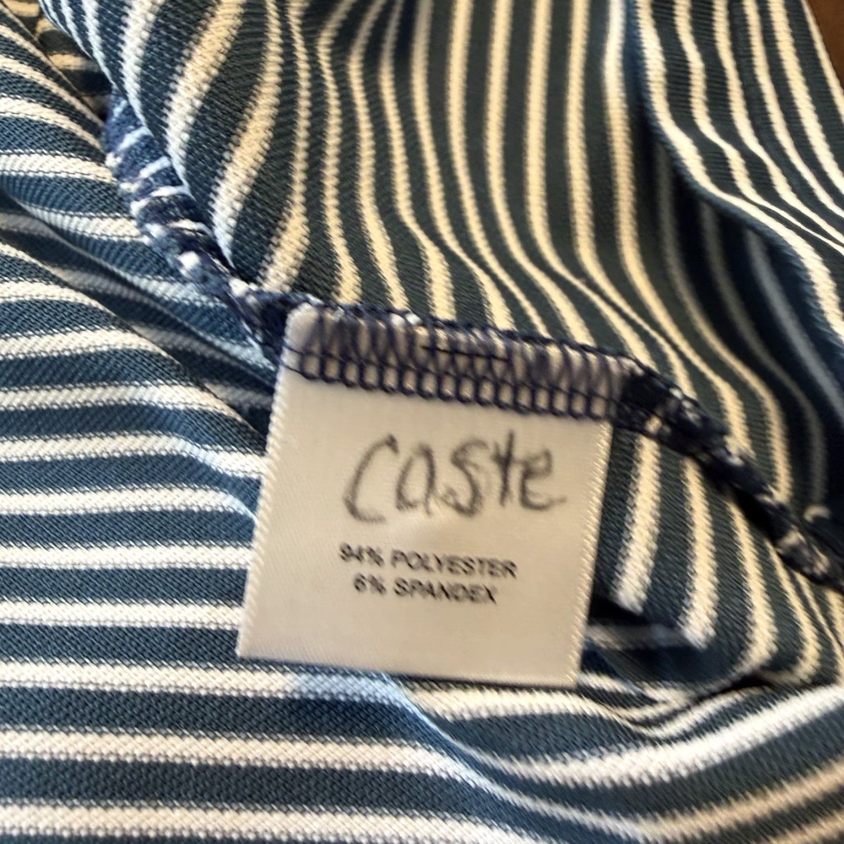 Peter Millar Peter Millar Polo Shirt Striped XL Men Fox Chapel Golf Club Blue White Size US XL / EU 56 / 4 - 7 Thumbnail