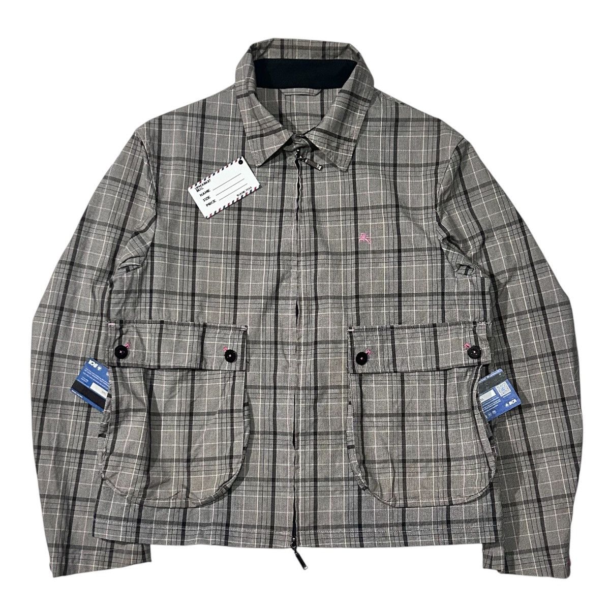 Burberry Burberry Black Label Collar Outer Checker Size US L / EU 52-54 / 3 - 2 Thumbnail