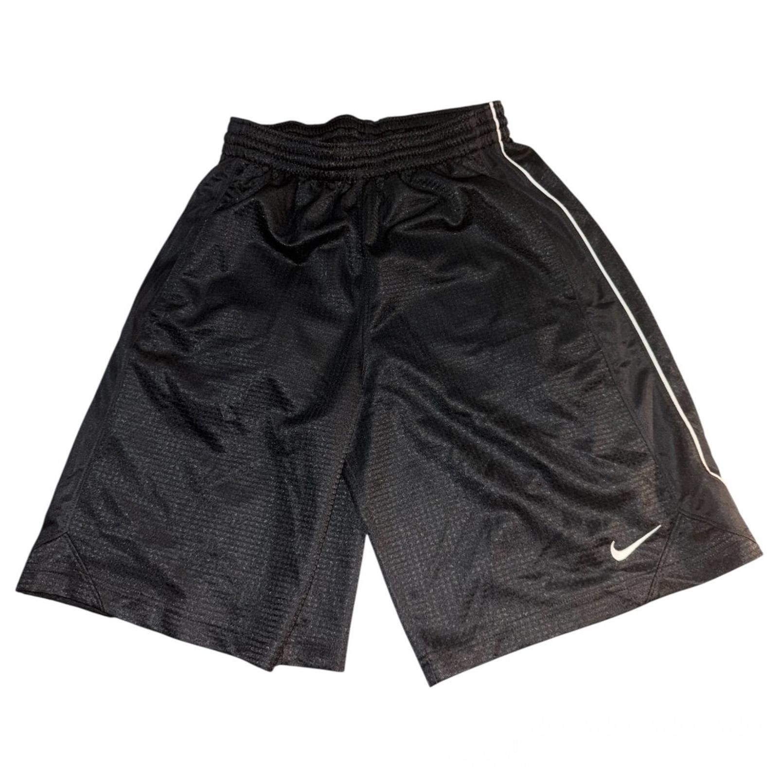 Nike VTG Y2K Nike Dri-Fit Nylon Hoop Shorts Rare Sz S Size US 30 / EU 46 - 1 Thumbnail