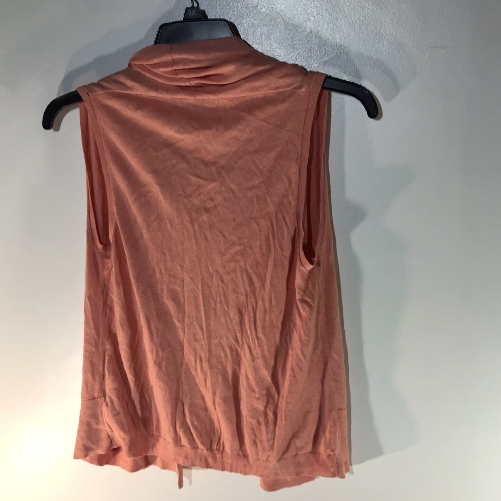 Banana Republic Banana Republic Women’s Knit Sweater Cardigan Sleeveless M Peach Casual Summer Spring Size M / US 6-8 / IT 42-44 - 4 Thumbnail