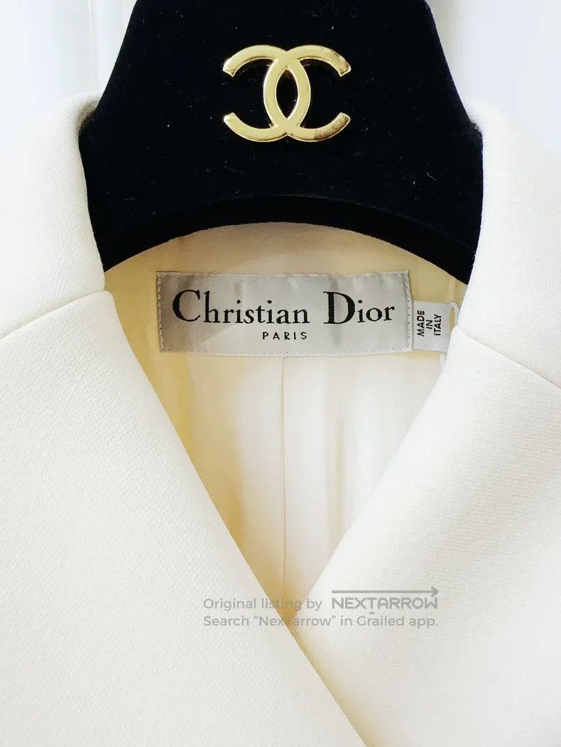 Dior Dior Classic sleeveless double-breasted long vest jacket Size XXS / US 00 / IT 34 - 5 Thumbnail