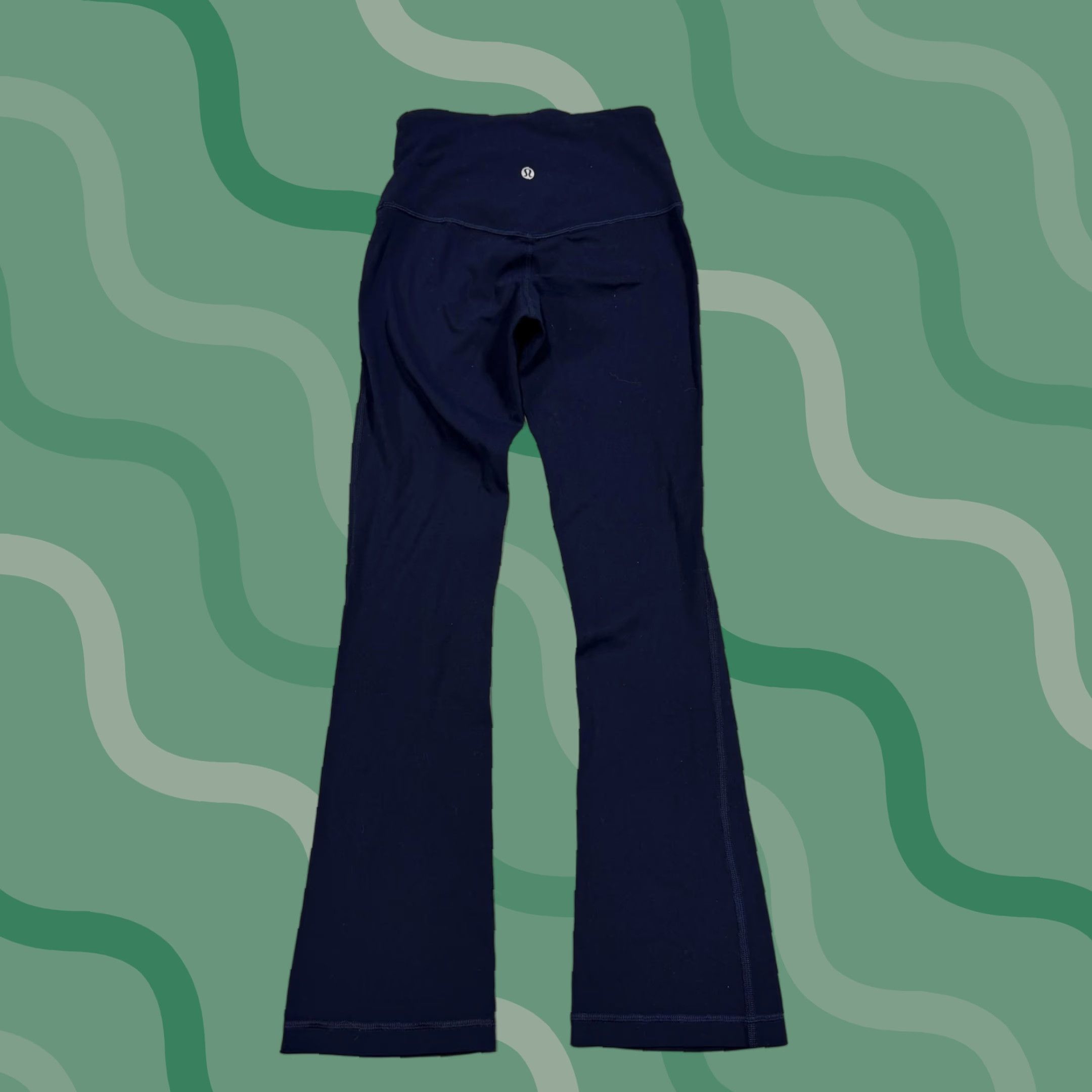 Lululemon Lululemon Pants Womens 4 Blue Bootcut Yoga Athletic Slim LWSFCHS.0 Size 27" / US 4 / IT 40 - 1 Thumbnail