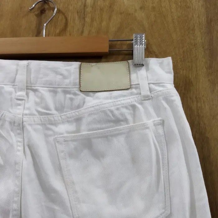 Japanese Brand × Uniqlo UNIQLO FADED WHITE YELLO JEANS PANTS Size US 32 / EU 48 - 10 Thumbnail