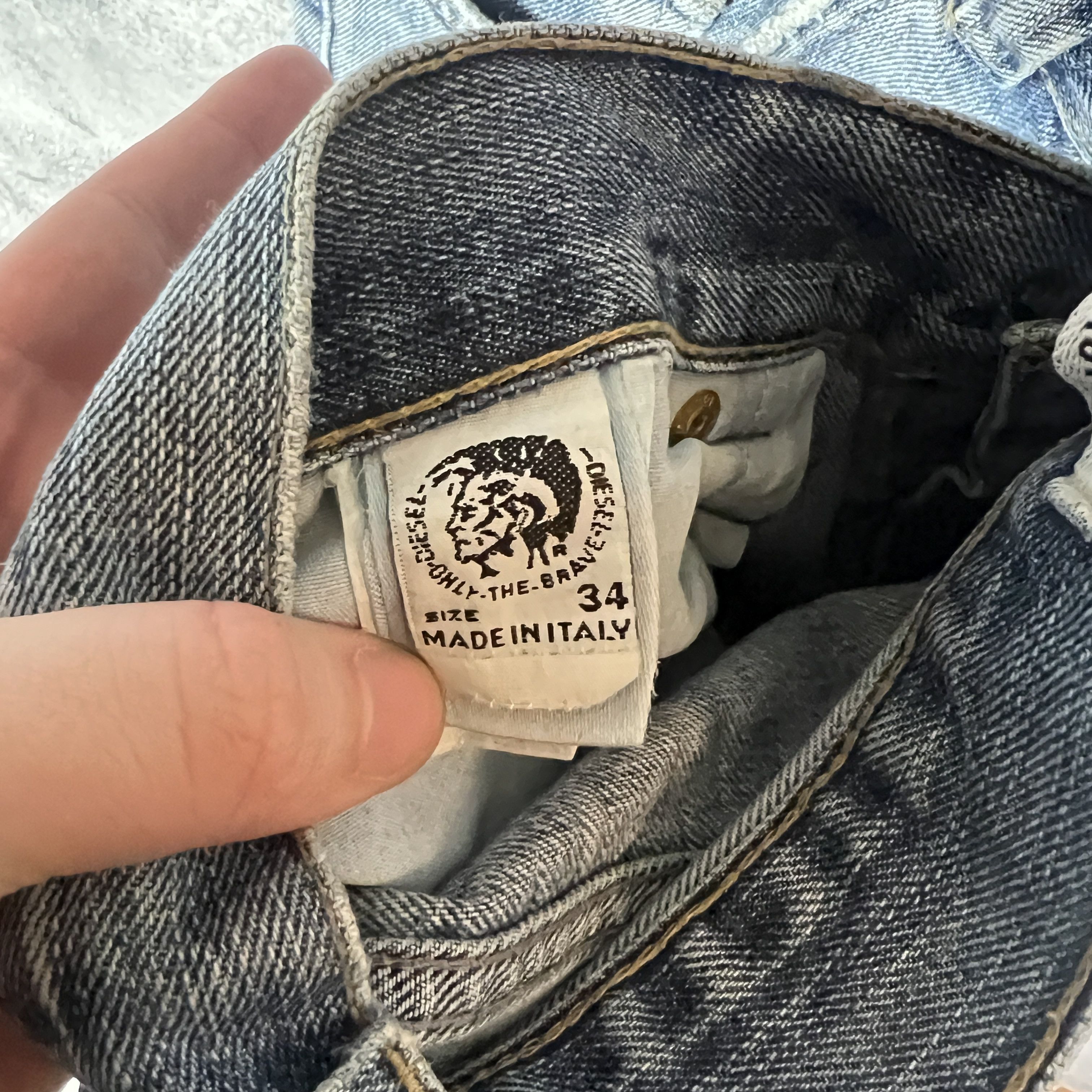 Diesel Diesel Vintage Women's Jeans Size 34 Blue Size US 34 / EU 50 - 9 Thumbnail