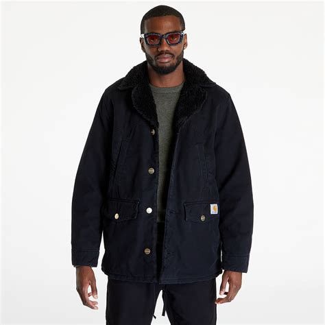 Carhartt Wip Carhartt WIP Newman Coat Black Heavy Stone Wash Size US M / EU 48-50 / 2 - 8 Thumbnail