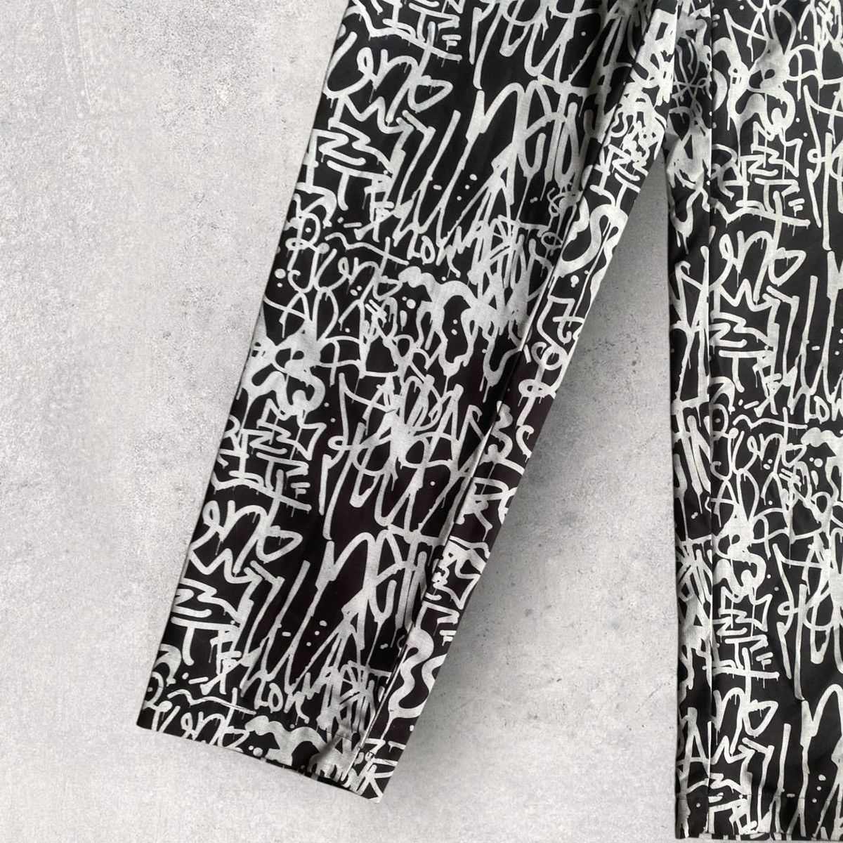 Comme des Garcons Black Comme Des Garcons Graffiti Pants Size US 31 - 3 Thumbnail