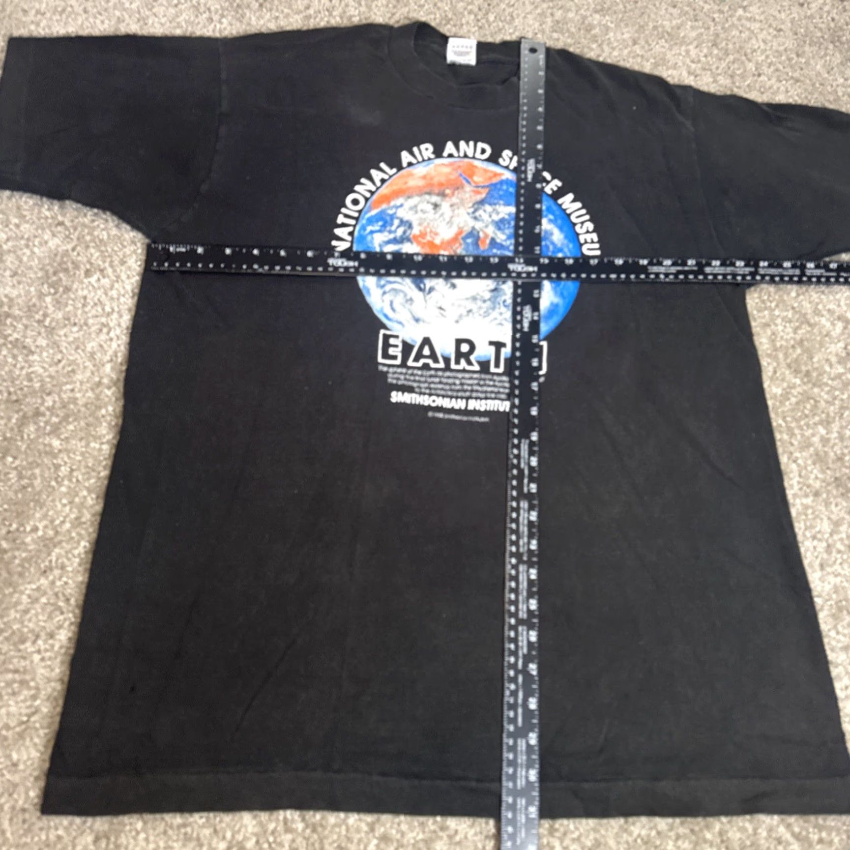 Fruit Of The Loom VINTAGE Smithsonian Air & Space Museum 1993 Clinton Gore Inaugural Ball T-Shirt XL Men Black Space Fruit of the Loom Size US XL / EU 56 / 4 - 7 Thumbnail