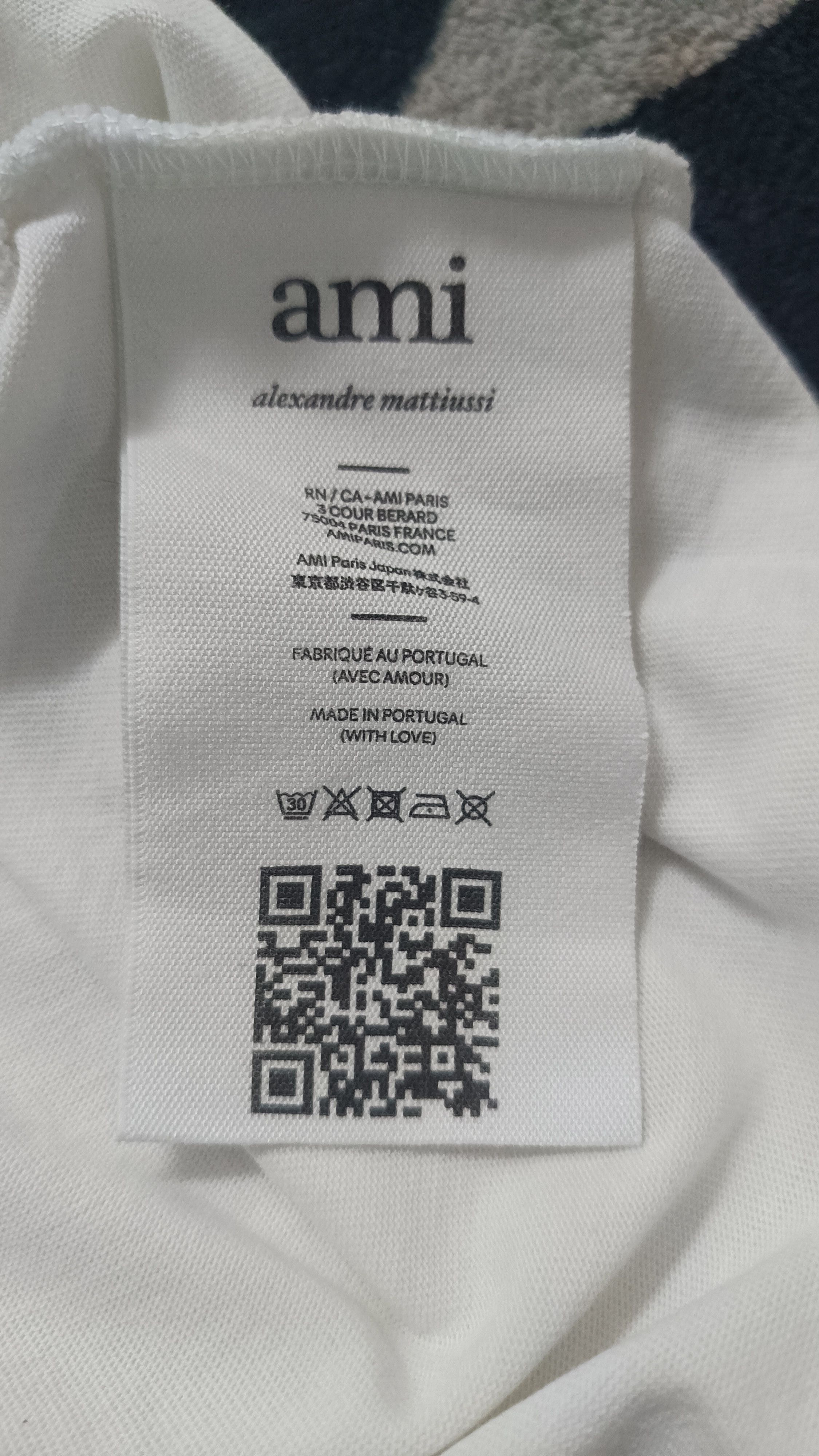 AMI 🔥🔥 Ami De Coeur Boxy White Tee Size US XS / EU 42 / 0 - 6 Thumbnail