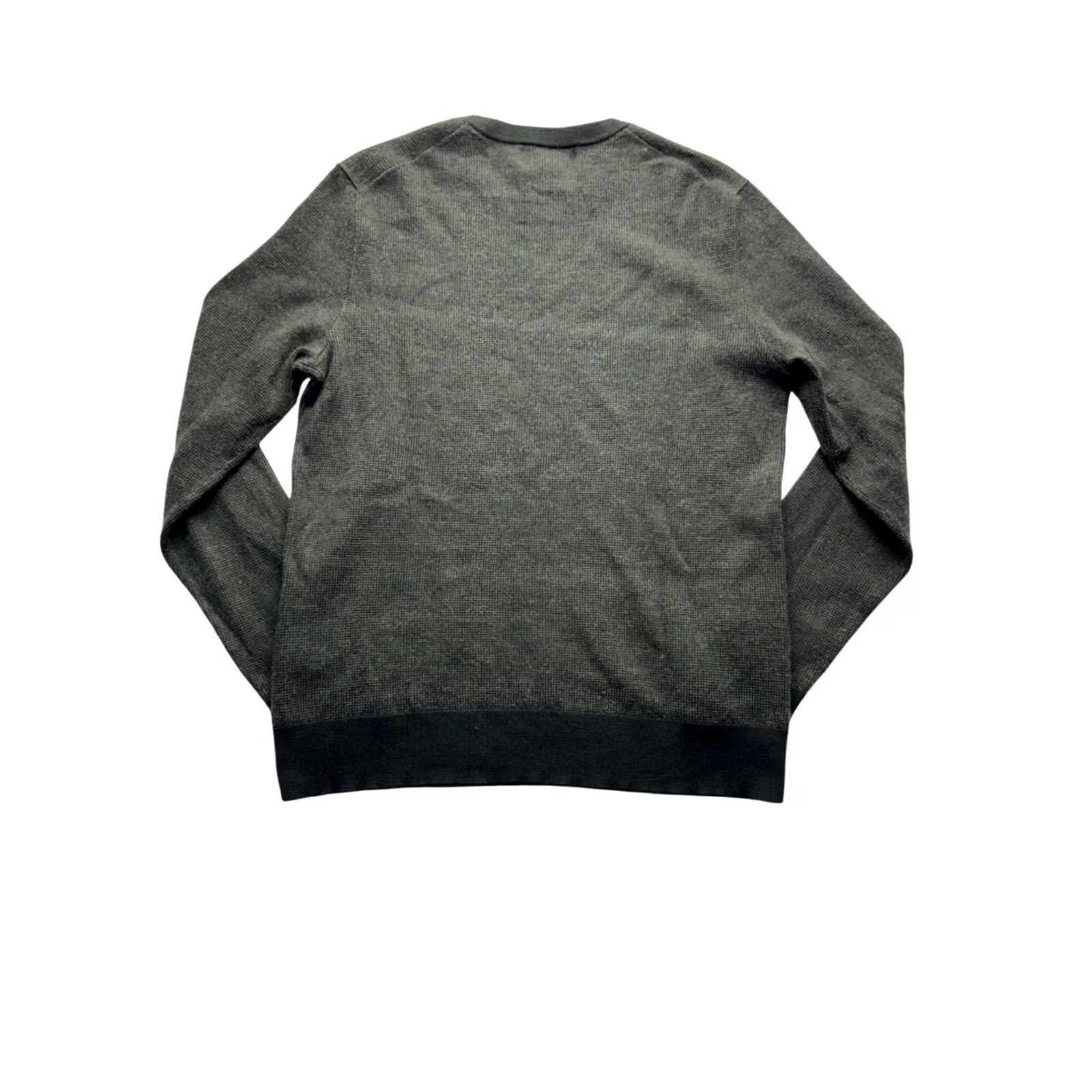 Banana Republic Banana Republic Merino Wool Crew Neck Sweater Textured Green L Mens Size US L / EU 52-54 / 3 - 2 Thumbnail