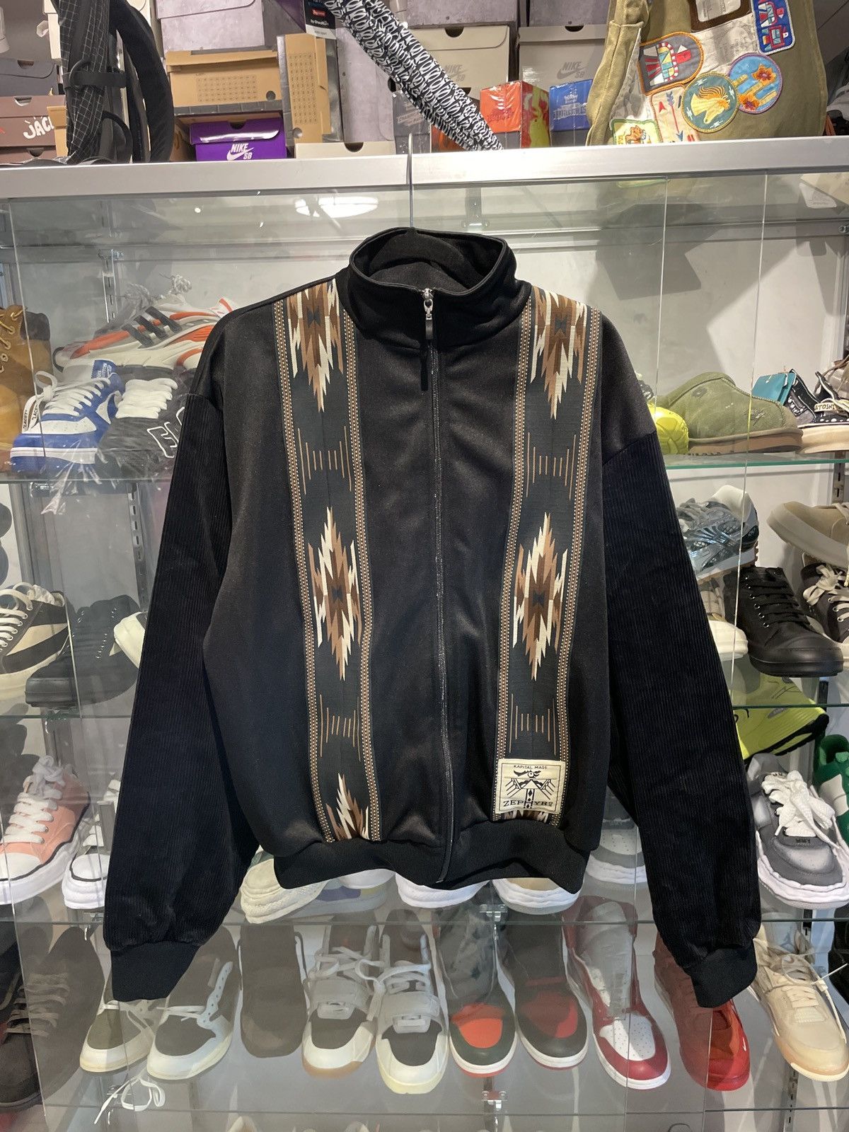 Kapital Kapital Zephyr Track Jacket Black Size US L / EU 52-54 / 3 - 1 Thumbnail