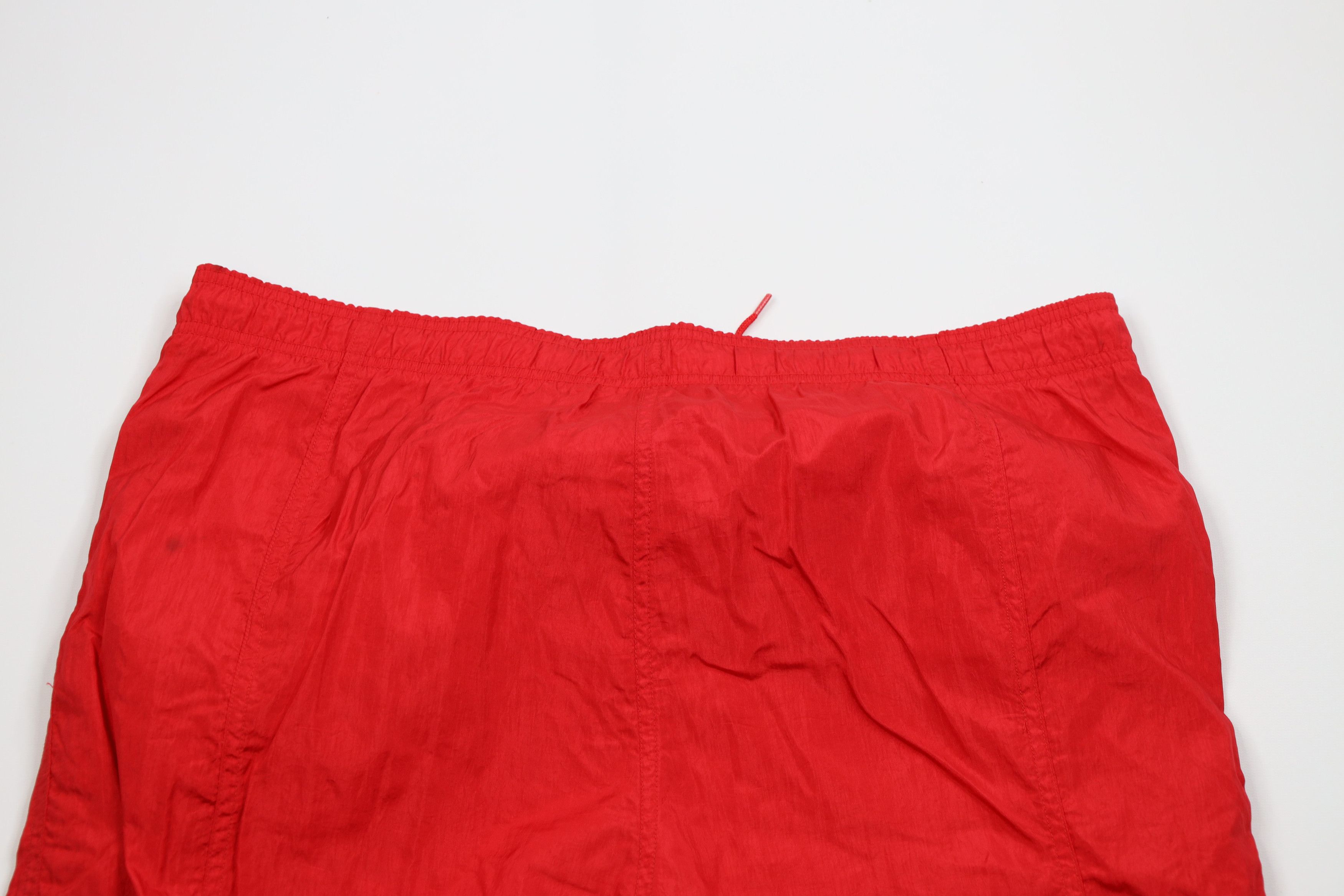 Adidas Vintage 70s 80s Adidas Pocket Windbreaker Joggers Pants Red Size US 36 / EU 52 - 12 Thumbnail