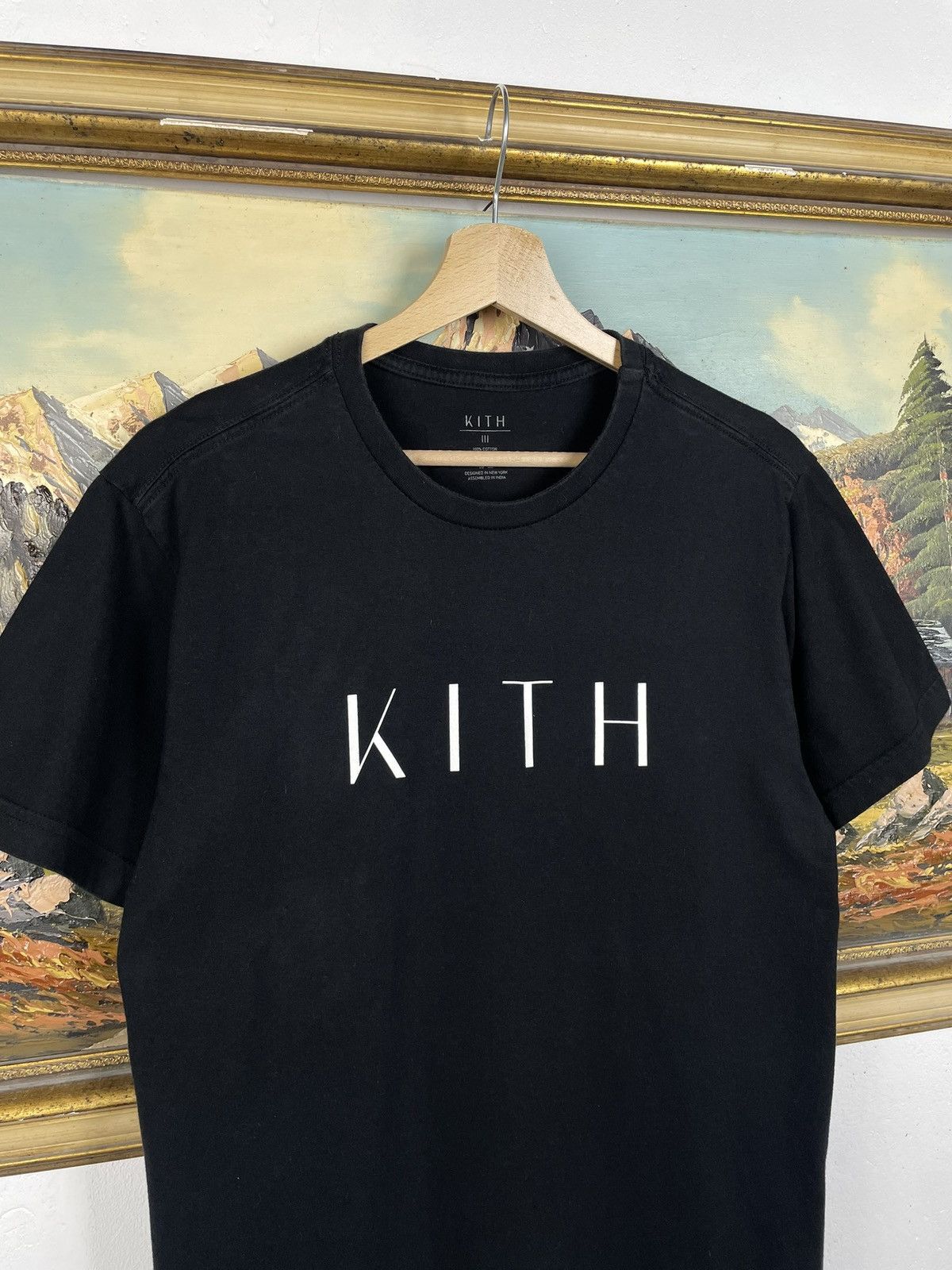 Kith Kith Black T-shirt Tee Big Graphic Logo Streetwear Skate Size US M / EU 48-50 / 2 - 5 Thumbnail
