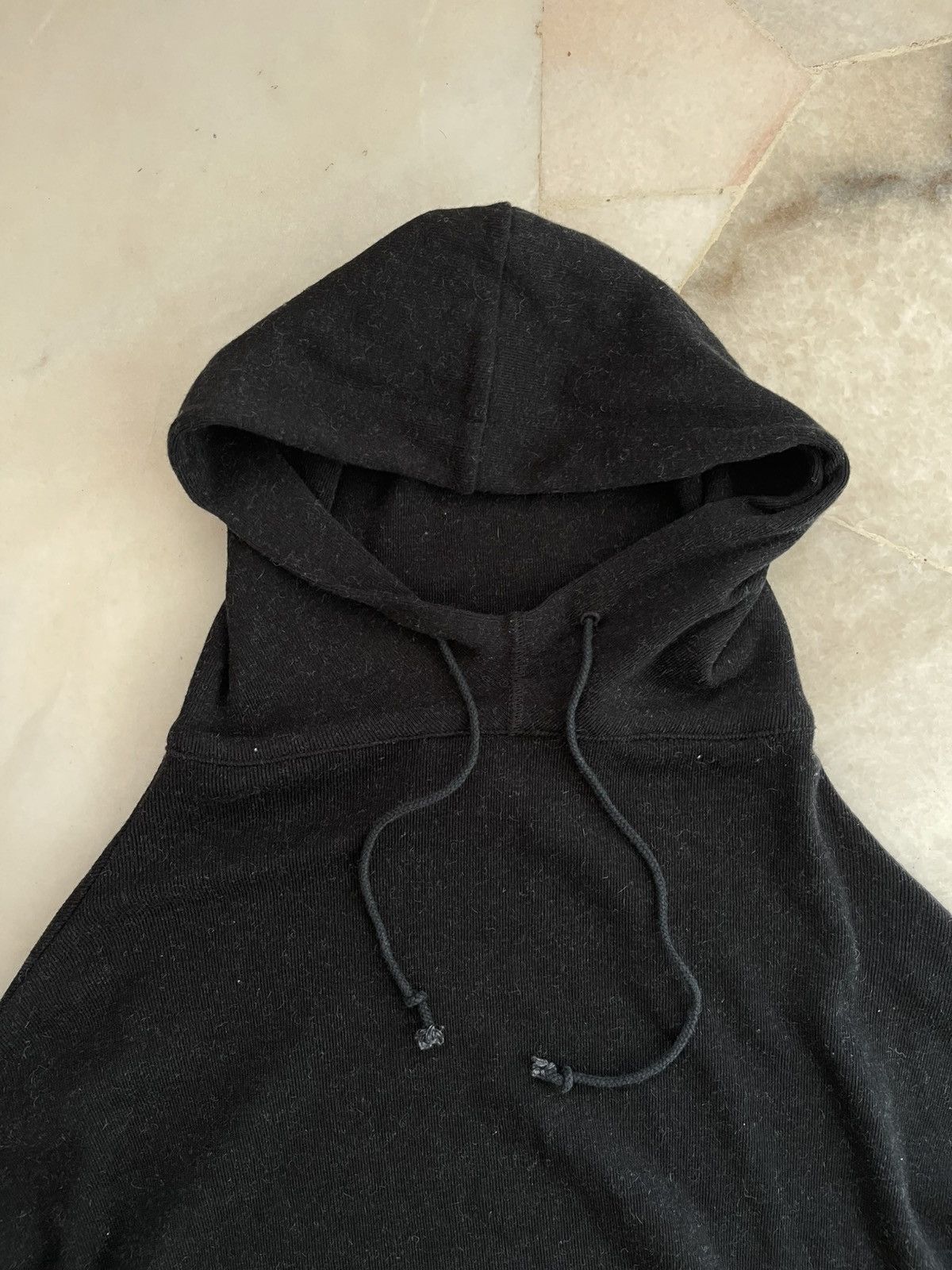 Y's for Men × Yohji Yamamoto 90s Yohji Yamammoto Short Sleeve Hoodie Size US M / EU 48-50 / 2 - 6 Thumbnail