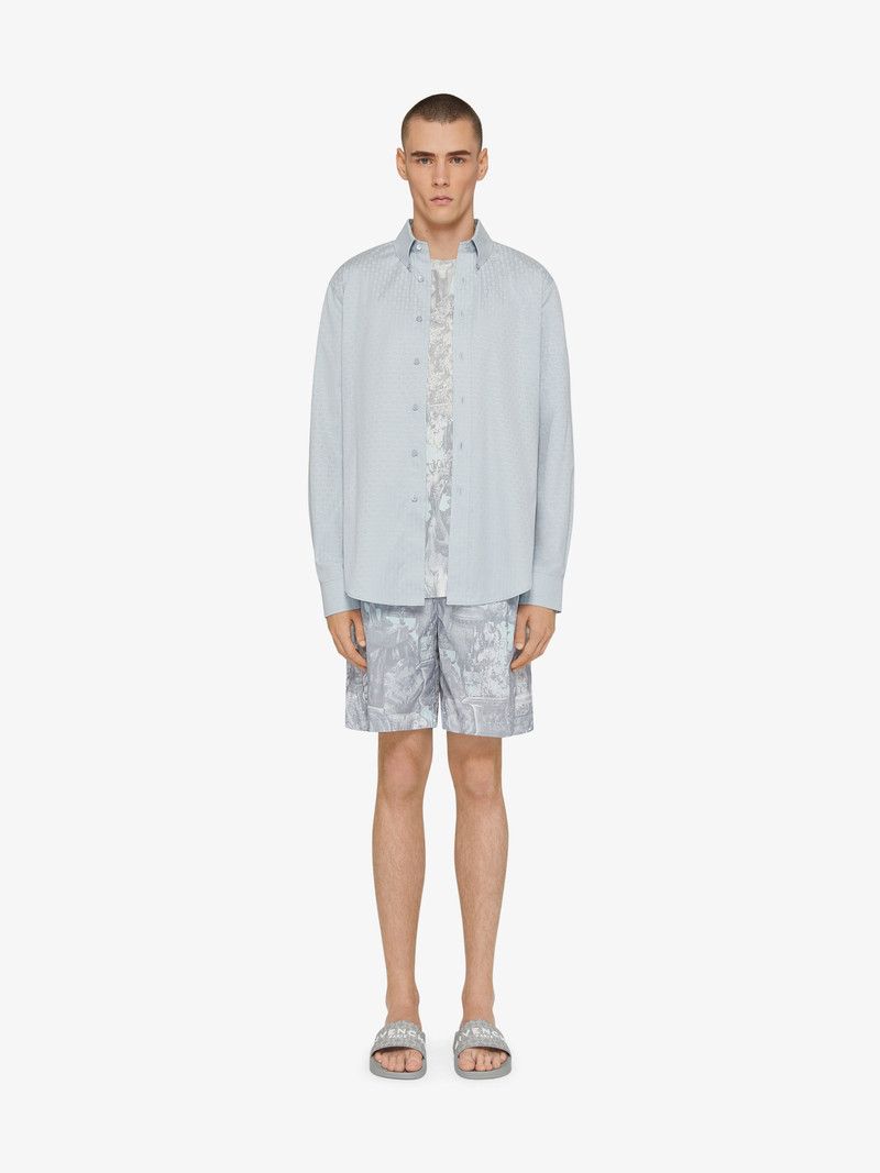 Givenchy o1w1db10326 Custom Fit Shirt in Light Blue Size US S / EU 44-46 / 1 - 3 Thumbnail