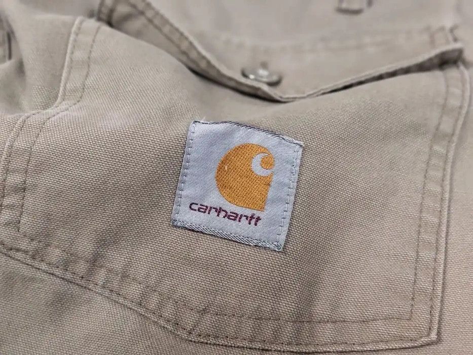 Carhartt Vintage 90's Carhartt Office canvas Work Trousers Pants Size US 30 / EU 46 - 8 Thumbnail