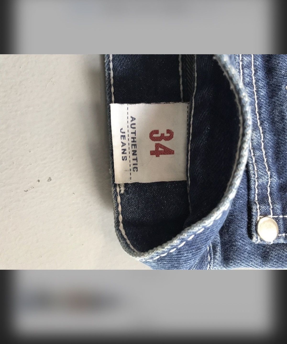 Eminem Vintage eminem linkin park embroidered denim Size US 35 - 7 Thumbnail