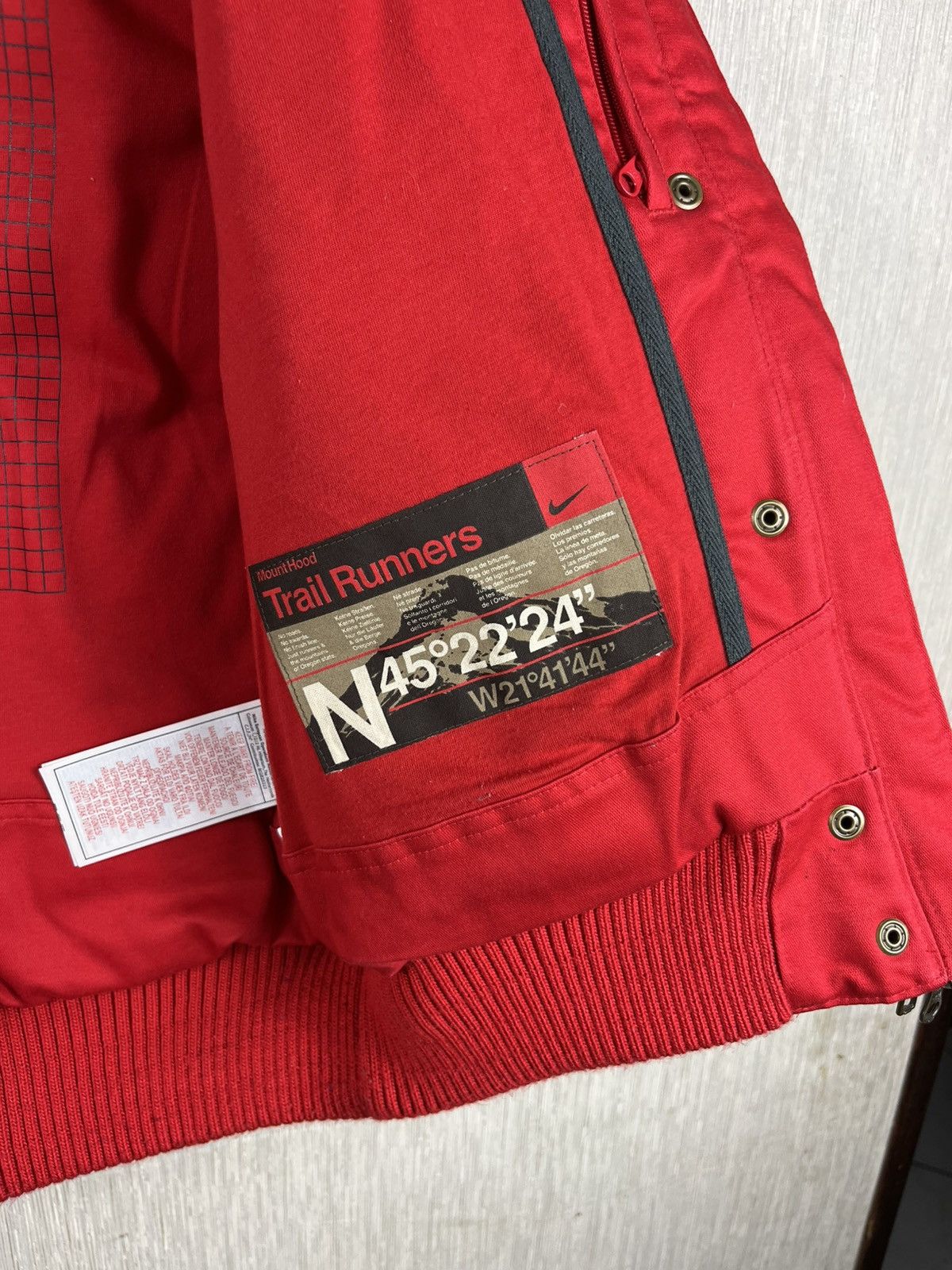 Nike × Vintage Vintage Nike 90s y2k down vest jacket puffer trail runners Size US M / EU 48-50 / 2 - 19 Thumbnail