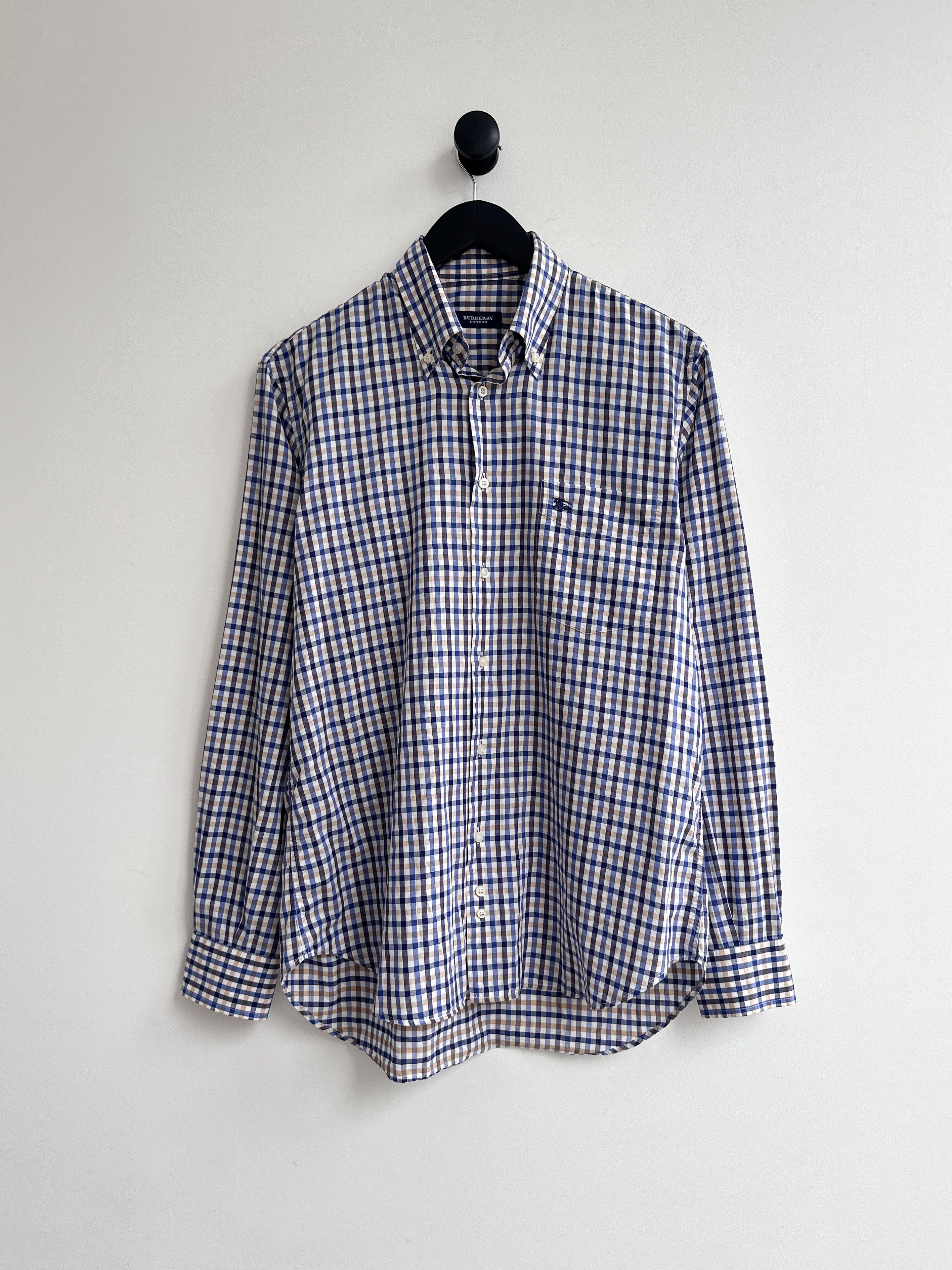 Burberry Burberry Check Button Up Shirt Size US M / EU 48-50 / 2 - 1 Thumbnail