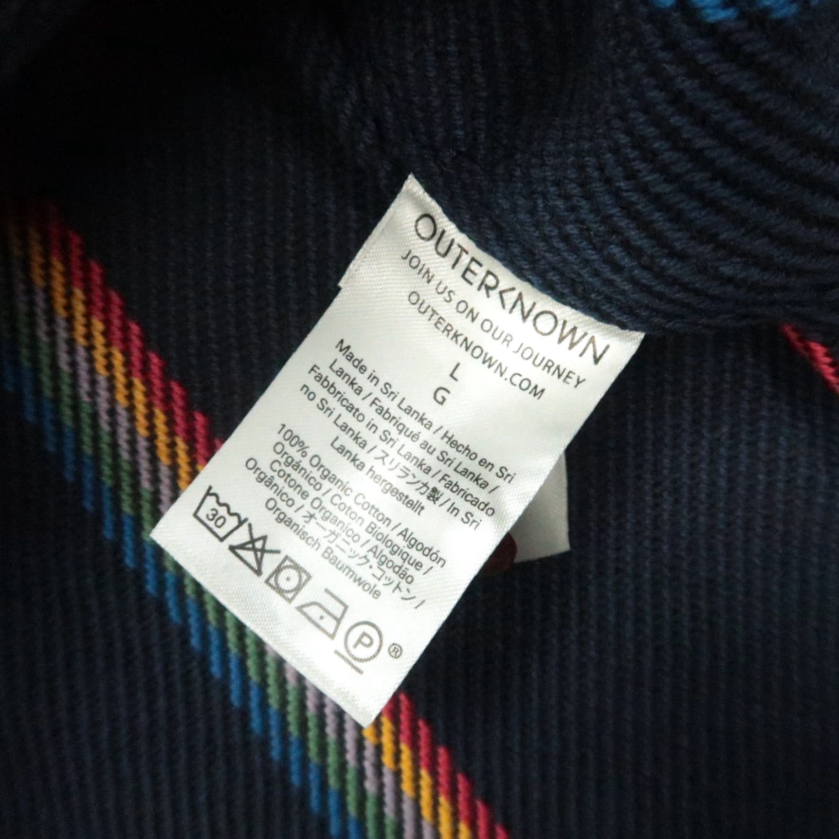 Outerknown Outerknown Shirt Mens Large Blue Striped Flannel Long Sleeve Button-Up Casual Workwear Size US L / EU 52-54 / 3 - 4 Thumbnail