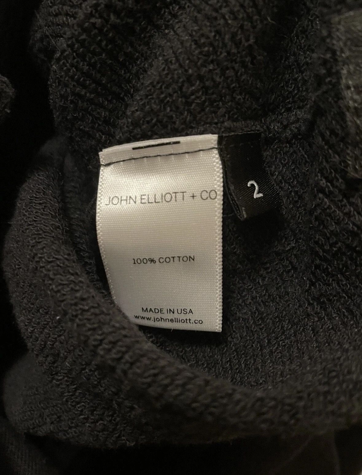 John Elliott John Elliott black villain hoodie Size US M / EU 48-50 / 2 - 3 Thumbnail