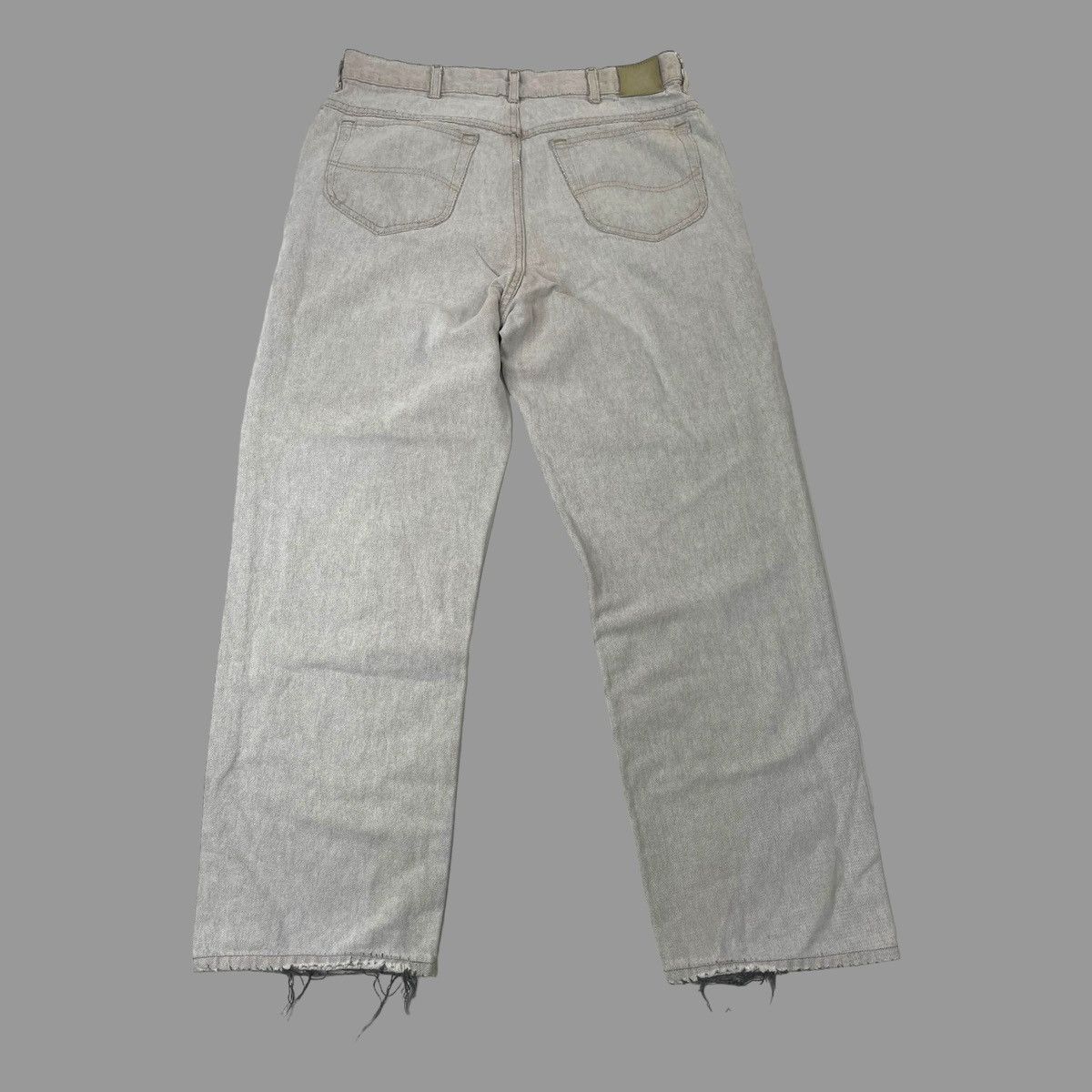 Lee × Vintage Vintage 90s Lee distressed denim jeans Size US 33 - 4 Thumbnail