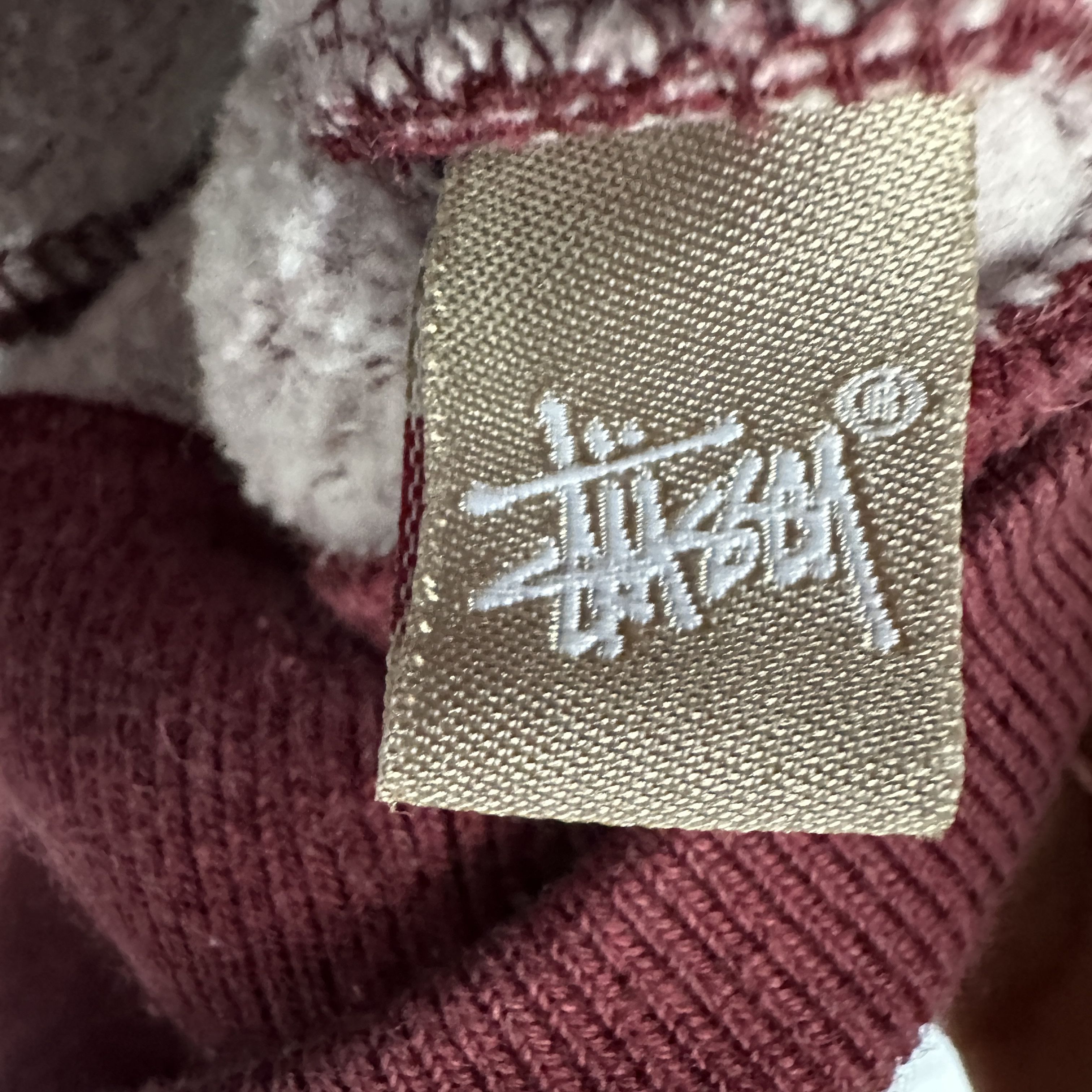 Stussy Vintage Stussy Zip-Up Hoodie Women's Small Red Y2K Size S / US 4 / IT 40 - 7 Thumbnail
