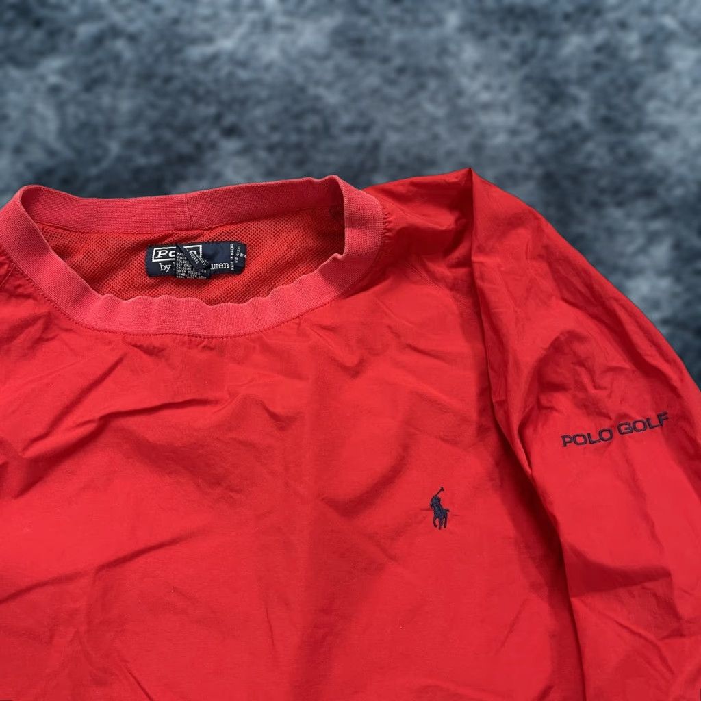 Vintage VINTAGE Polo Golf Ralph Lauren Jacket Mens XL Red Windbreaker 90s Size US XL / EU 56 / 4 - 1 Thumbnail