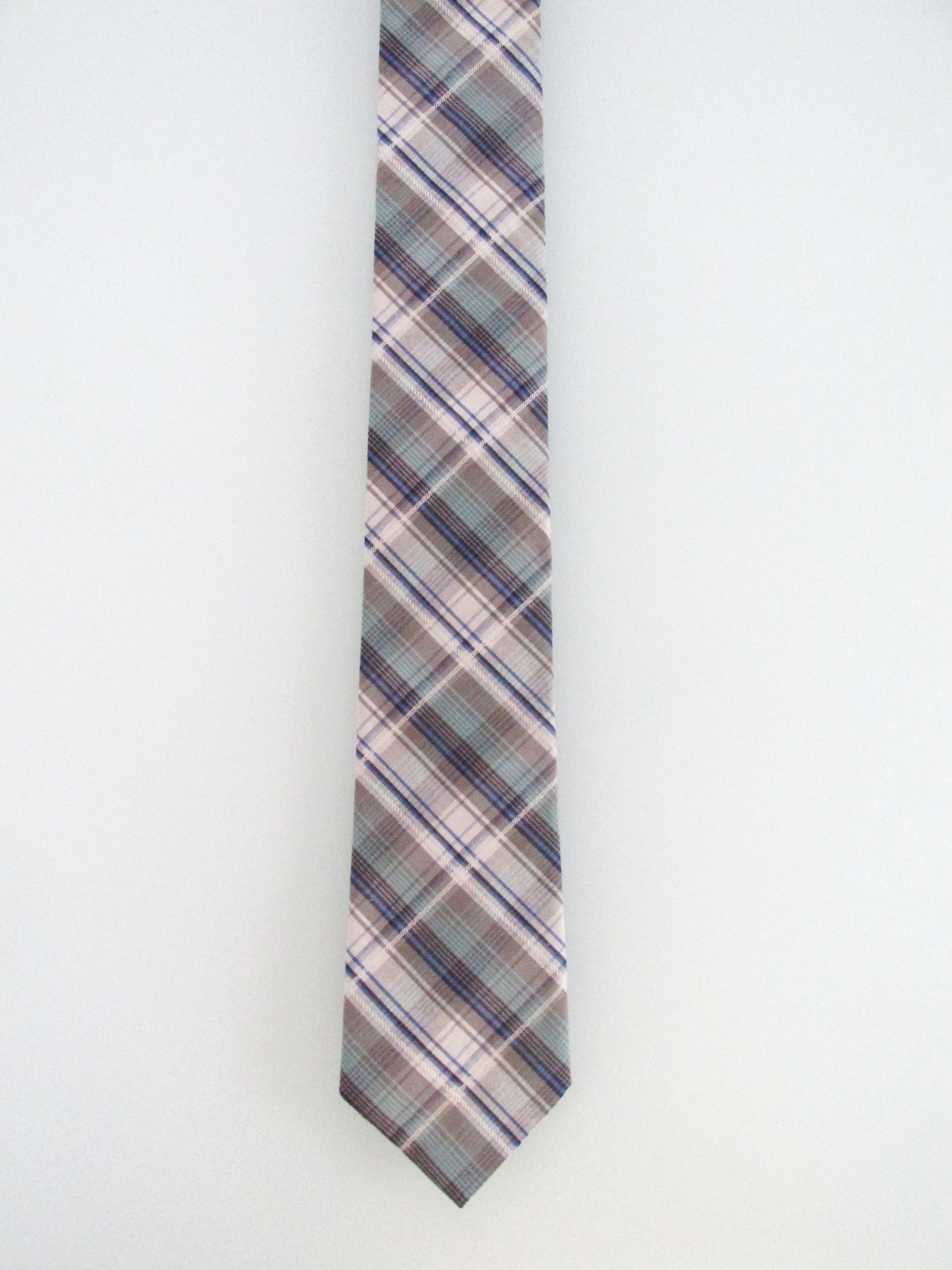 Gap Gap (NWOT) Men's Narrow Cotton Plaid Tie Size ONE SIZE - 2 Thumbnail