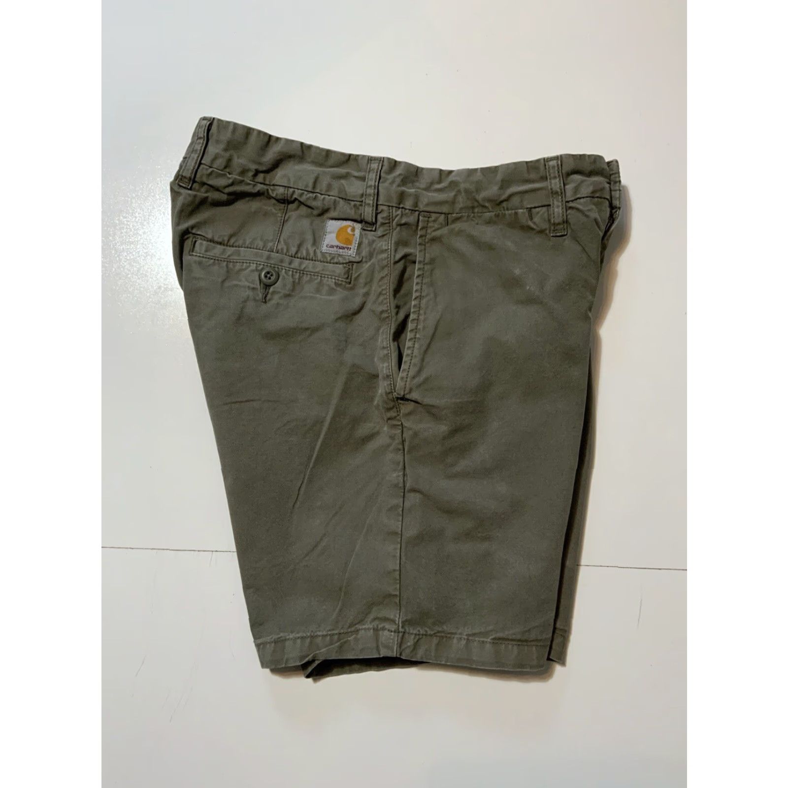 Carhartt Wip Carhartt WIP Work In Progress John Olive Cotton Chino High Cut Shorts Sz. 28 Size US 28 / EU 44 - 2 Thumbnail