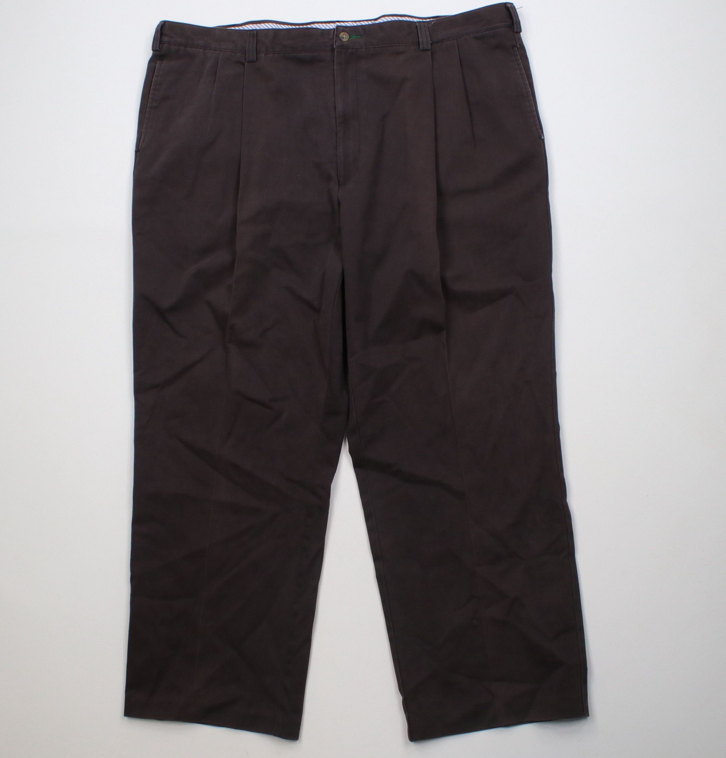 Tommy Hilfiger Vintage 90s Tommy Hilfiger Baggy Wide Leg Chino Pants Brown Size US 44 / EU 60 - 1 Thumbnail