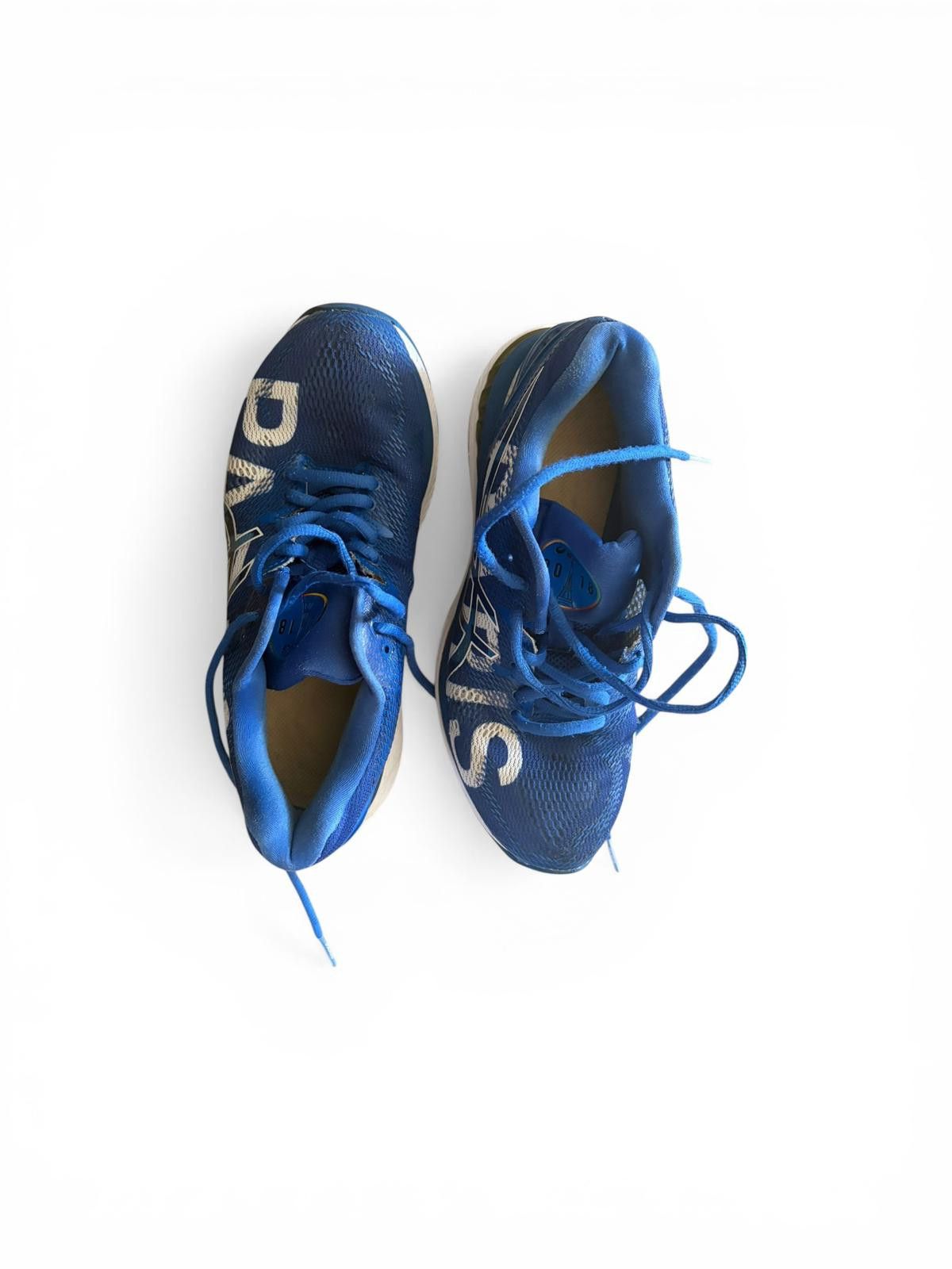 Asics Asics x Paris Marathon Blue Runner Shoes Rare EU 39.5 Size US 6.5 / EU 39-40 - 3 Thumbnail