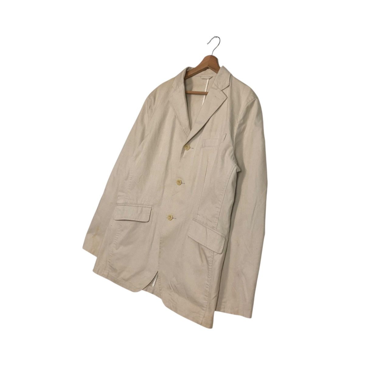 Japanese Brand 🔥VINTAGE DUCK CANVAS CHORE WORK JACKET ONBOARD ISSEY MIYAKE Size US L / EU 52-54 / 3 - 4 Thumbnail