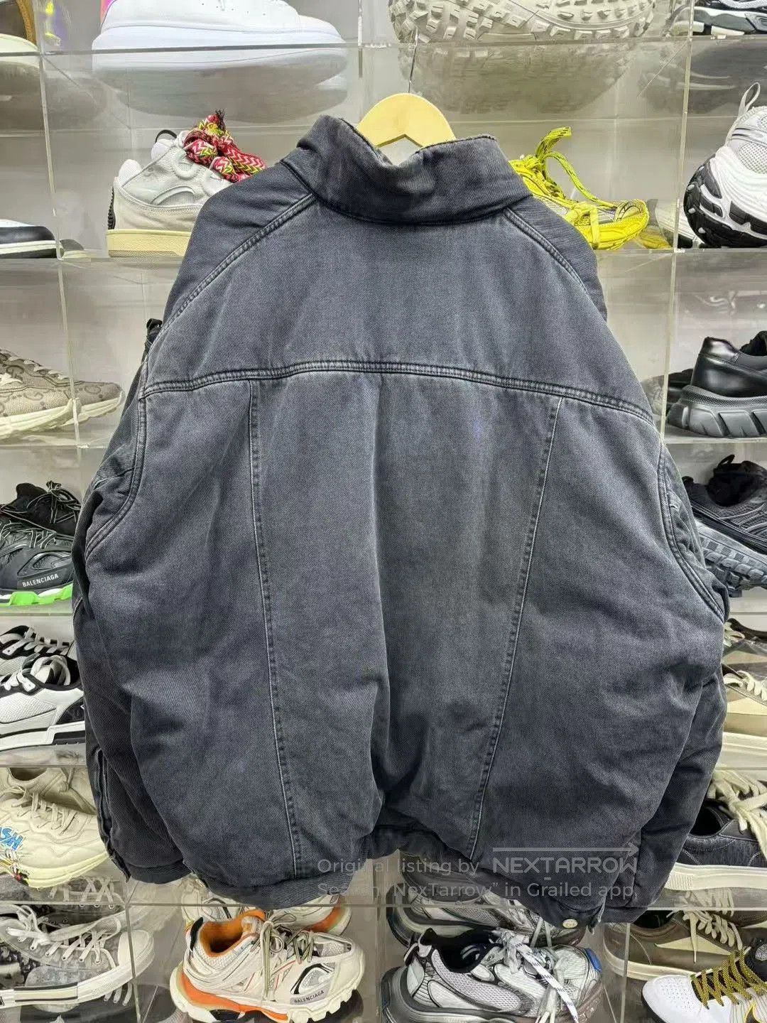 Balenciaga balenciaga color-block oversized denim jacket. Size US M / EU 48-50 / 2 - 3 Thumbnail