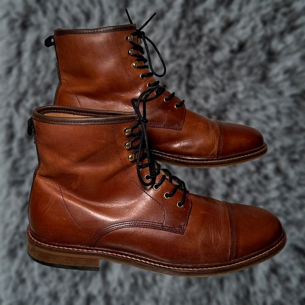 Shoe The Bear Shoe The Bear Chelsea Boots - Brown - Leather - Men - 9.5/10 US - 43 (EU) - Preowned - Cap Toe Lace Up Chelsea Boot Size ONE SIZE - 1 Thumbnail
