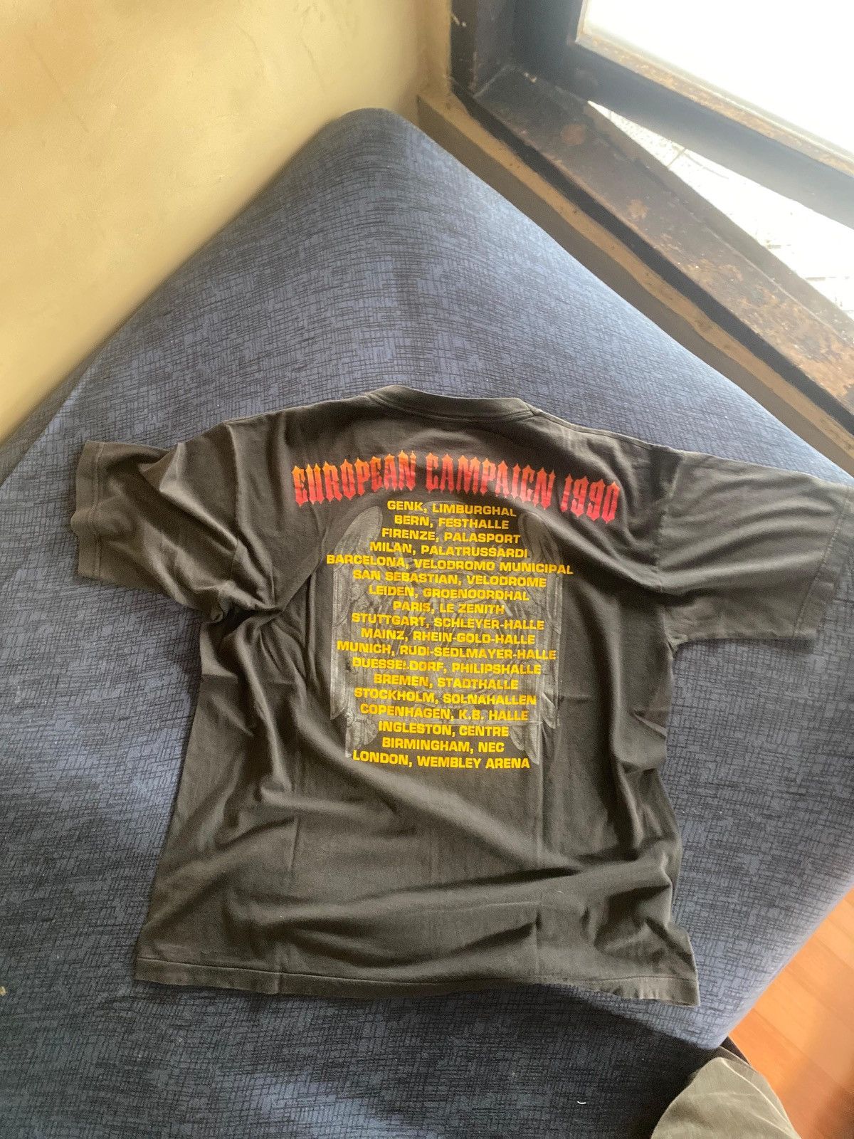 Band Tees Vintage 90s Slayer Season In The Abys Size US XL / EU 56 / 4 - 2 Thumbnail
