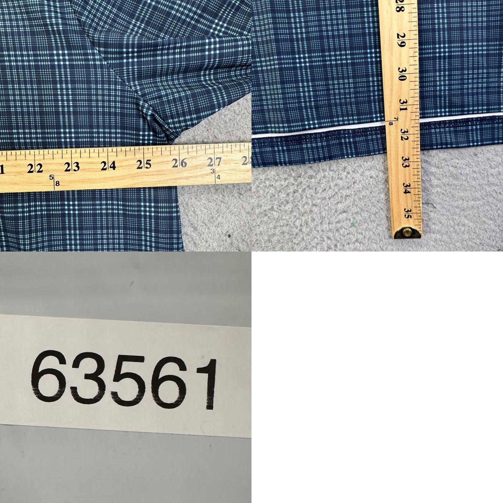 Callaway Callaway Golf Polo Shirt Mens XL Blue Plaid Short Sleeve Opti-Dri Rugby Stretch Size US XL / EU 56 / 4 - 8 Thumbnail