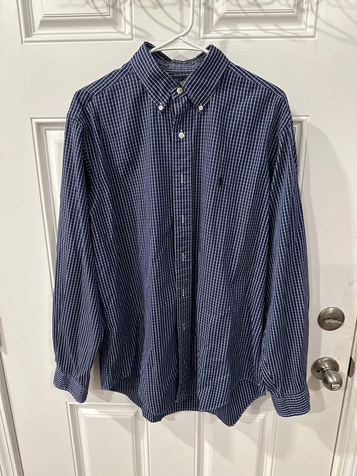 Polo Ralph Lauren Polo Ralph Lauren Shirt Mens Long Sleeve Size (16) 36/37 Size 38R - 1 Thumbnail