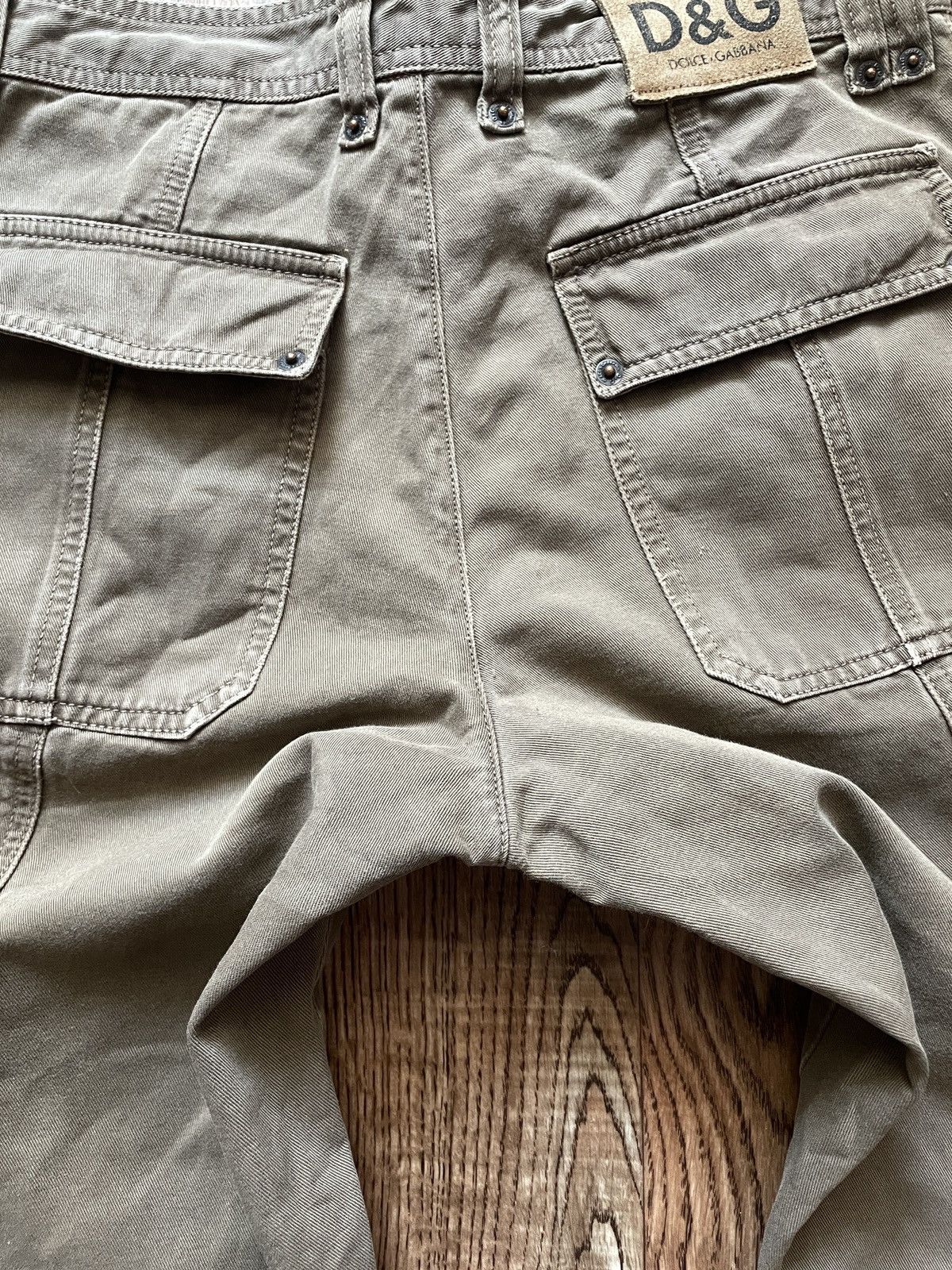 Dolce & Gabbana Vintage Dolce & Gabbana Cargo Pants Size US 30 / EU 46 - 12 Thumbnail