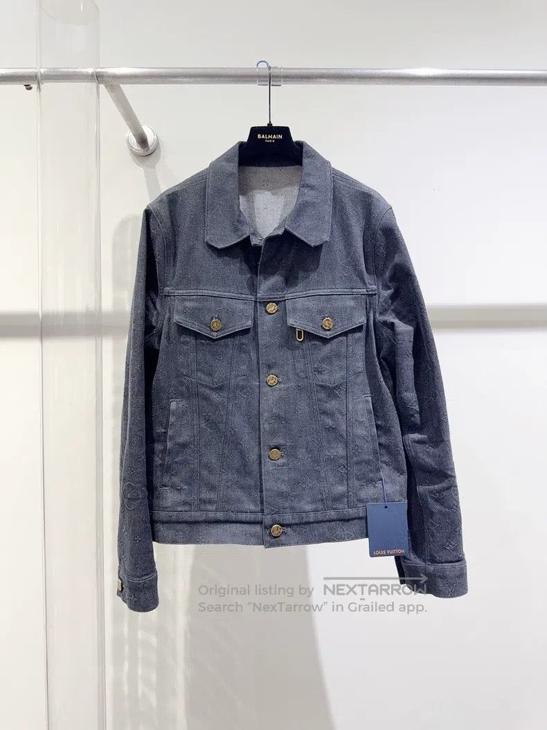 Louis Vuitton Louis Vuitton Denim Jacket Size US S / EU 44-46 / 1 - 1 Thumbnail