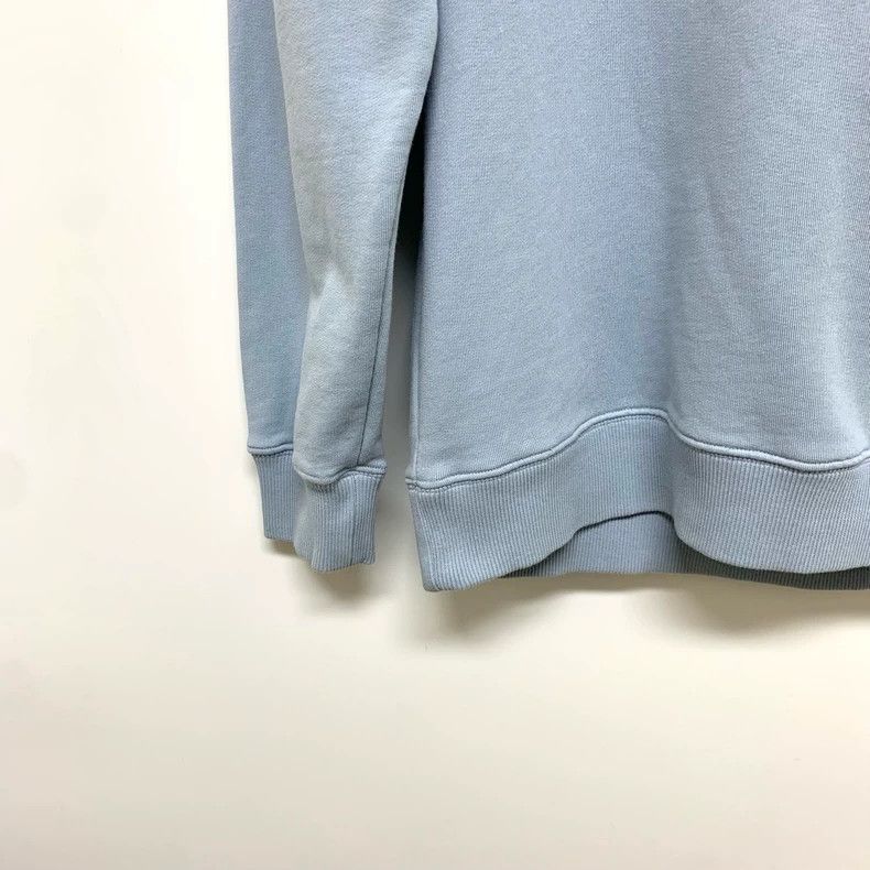 Givenchy Givenchy New distressed blue hoodie with logo on chest Size US S / EU 44-46 / 1 - 3 Thumbnail