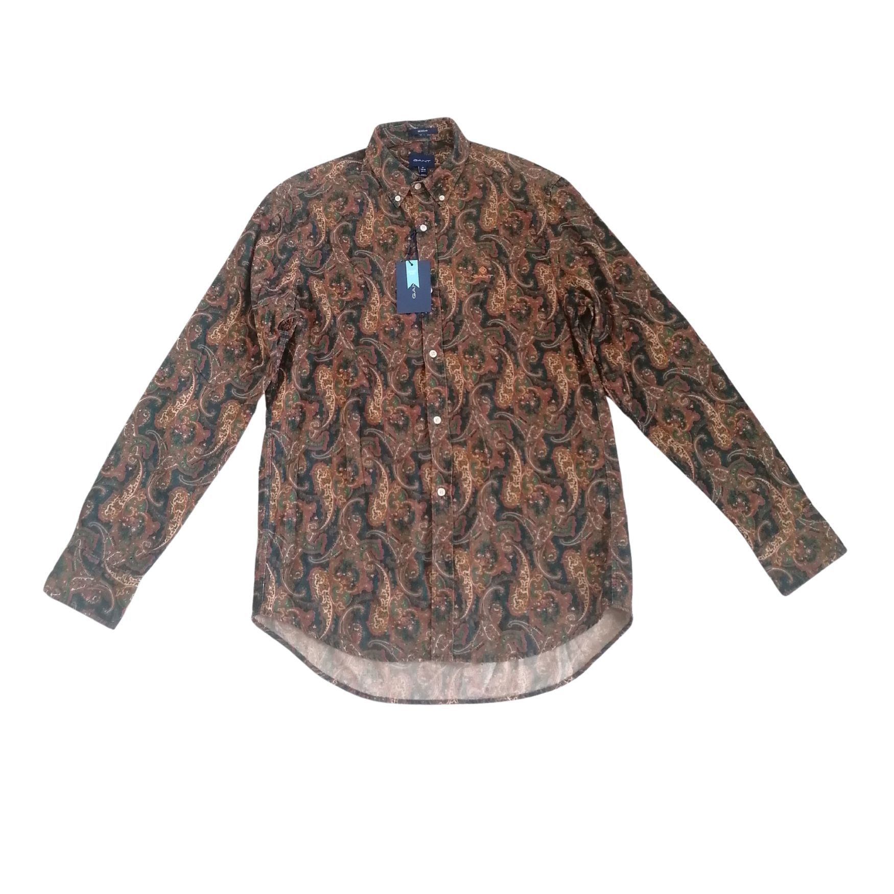 Gant GANT "Paisley Print" Corduroy baroque-style Shirt Size US M / EU 48-50 / 2 - 1 Thumbnail