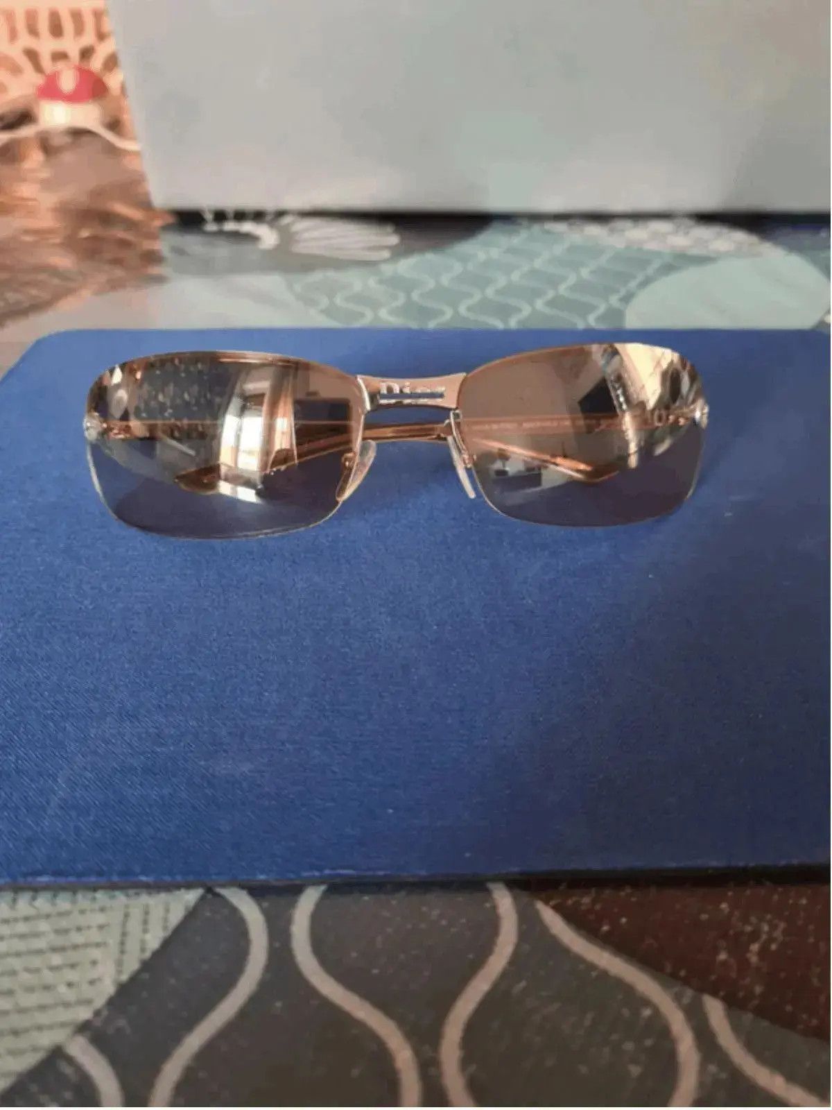 Dior × John Galliano × Vintage DIOR Sunglasses Adiorable Rimless Shield Galliano Era MA271 Size ONE SIZE - 1 Thumbnail