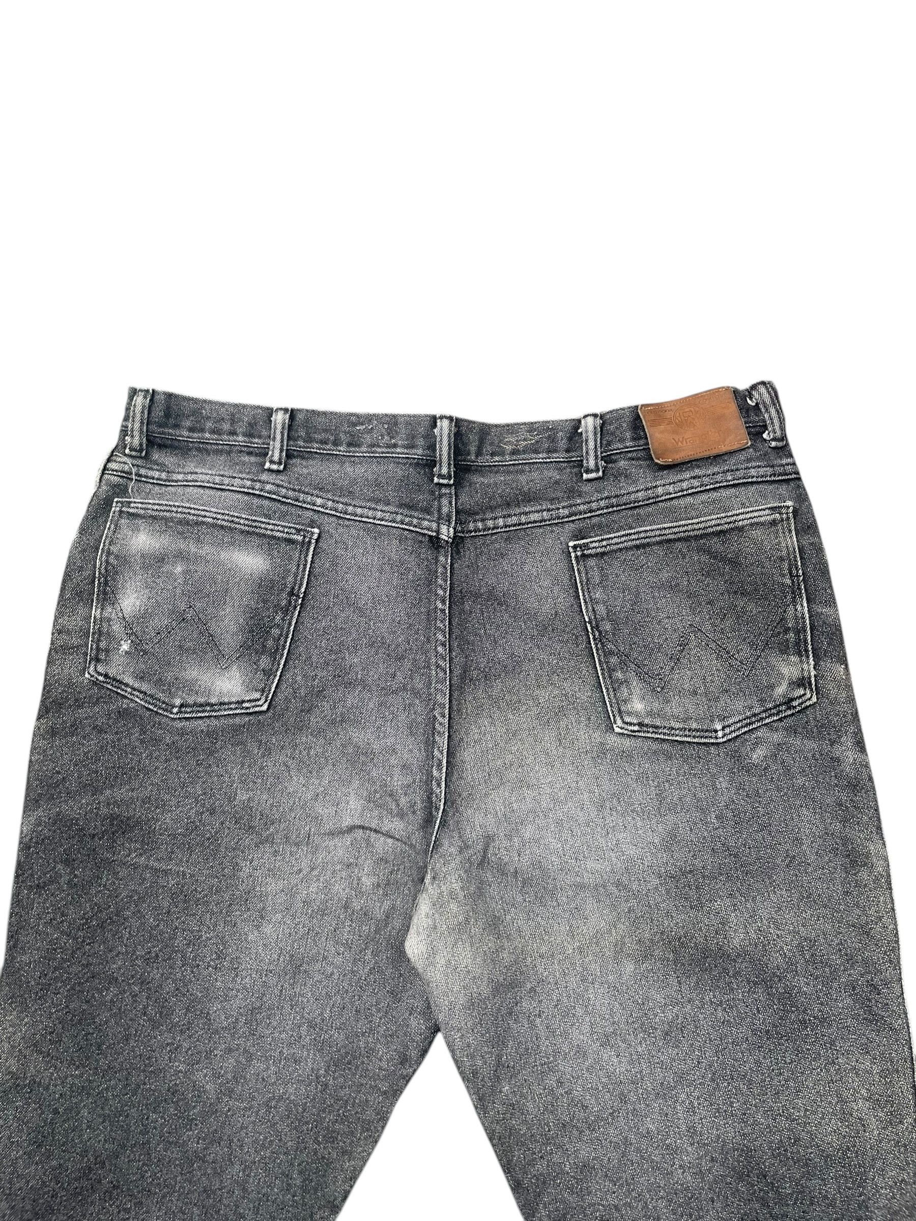 Vintage Vintage 80's Wrangler Faded Wash Jeans Size US 41 - 5 Thumbnail