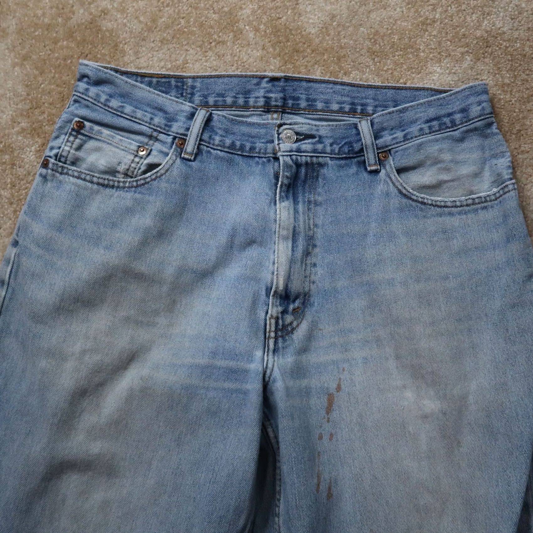 Levi's VINTAGE Levi's 560 Comfort Fit Jeans Men 36x30 Blue Denim Baggy Distressed 80s 90s Streetwear Skateboarding Jeans Mens Size US 36 / EU 52 - 3 Thumbnail