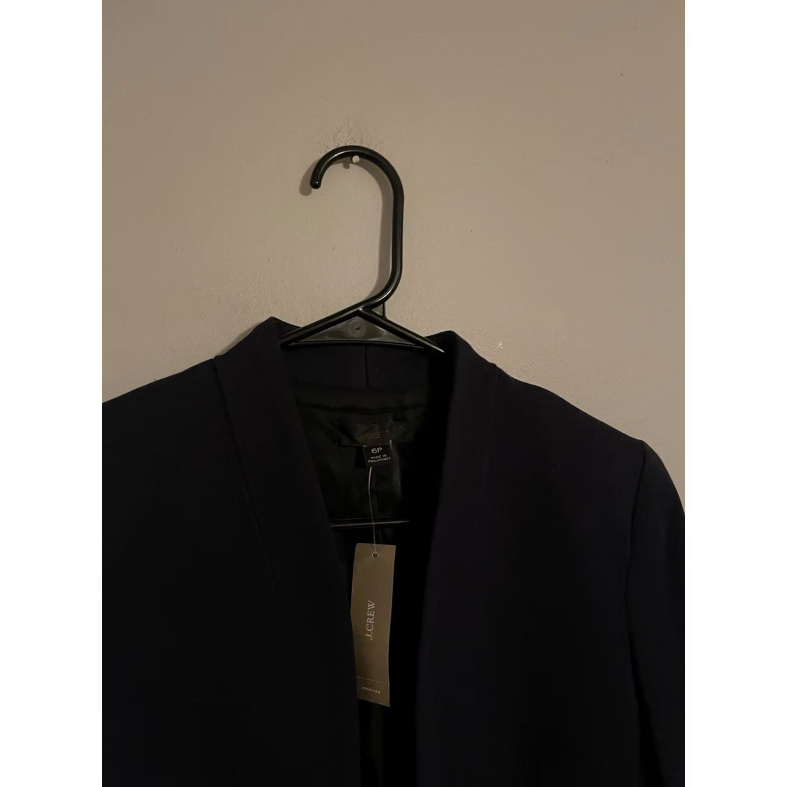 J.Crew J.Crew Going-out Blazer in Stretch Twill Navy Blue - Women's 6P Petites - New - Blazer Size M / US 6-8 / IT 42-44 - 2 Thumbnail