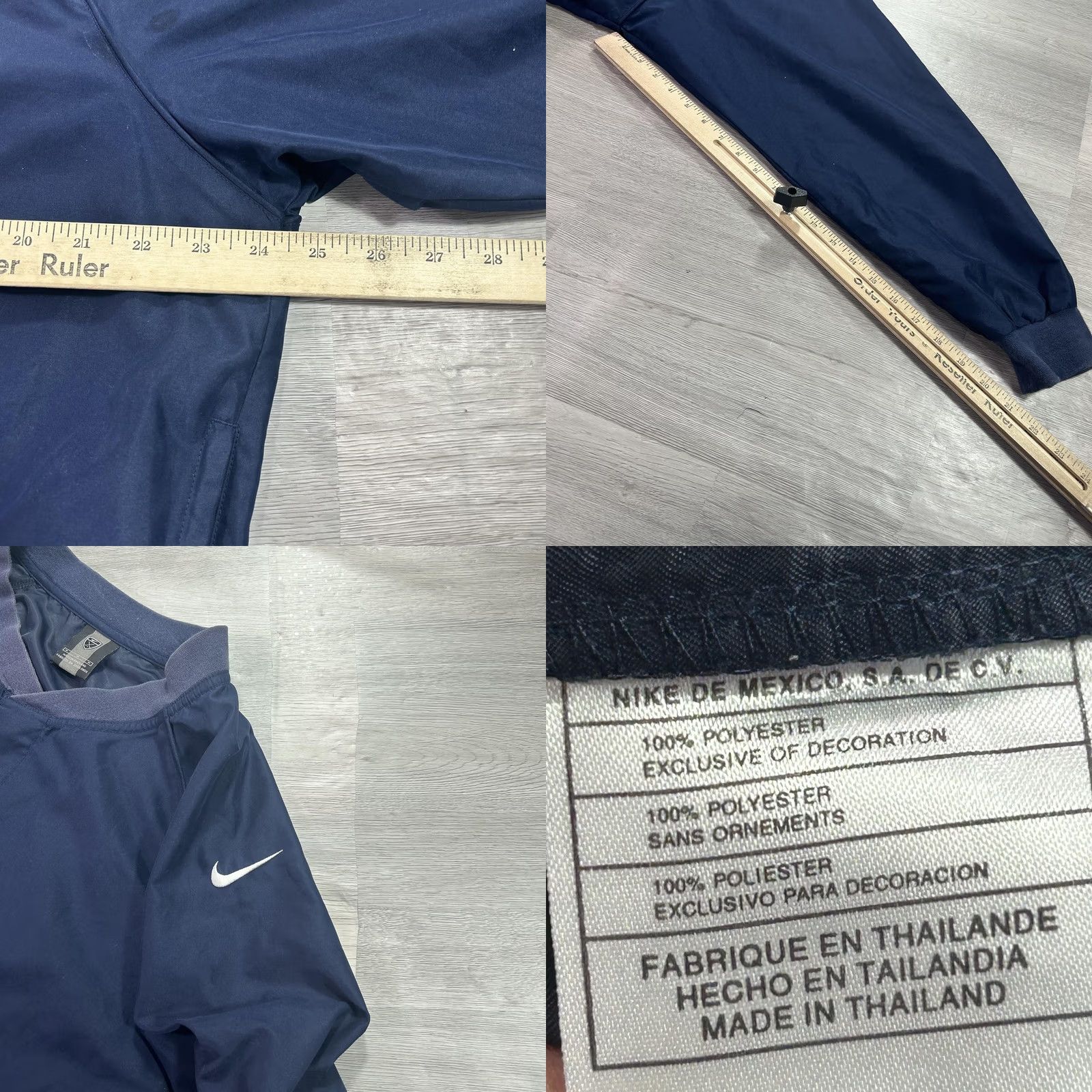 Nike Nike Golf Pullover Jacket Mens M Blue Windbreaker Lightweight Golf Layering Size US M / EU 48-50 / 2 - 8 Thumbnail