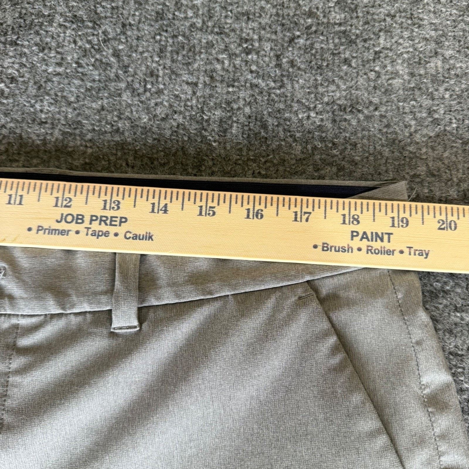 Mizzen+Main Mizzen+Main Helmsman Pants Mens 38x32 Gray Slim Fit Stretch Size US 38 / EU 54 - 6 Thumbnail