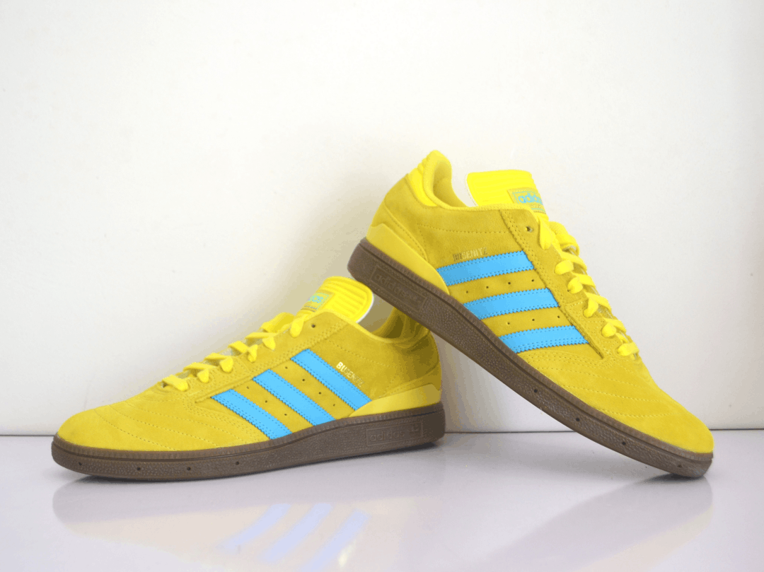 image of Adidas Skateboarding Busenitz Pro (Gum Sole) Sneakers/shoe in Yellow, Men's (Size 10)