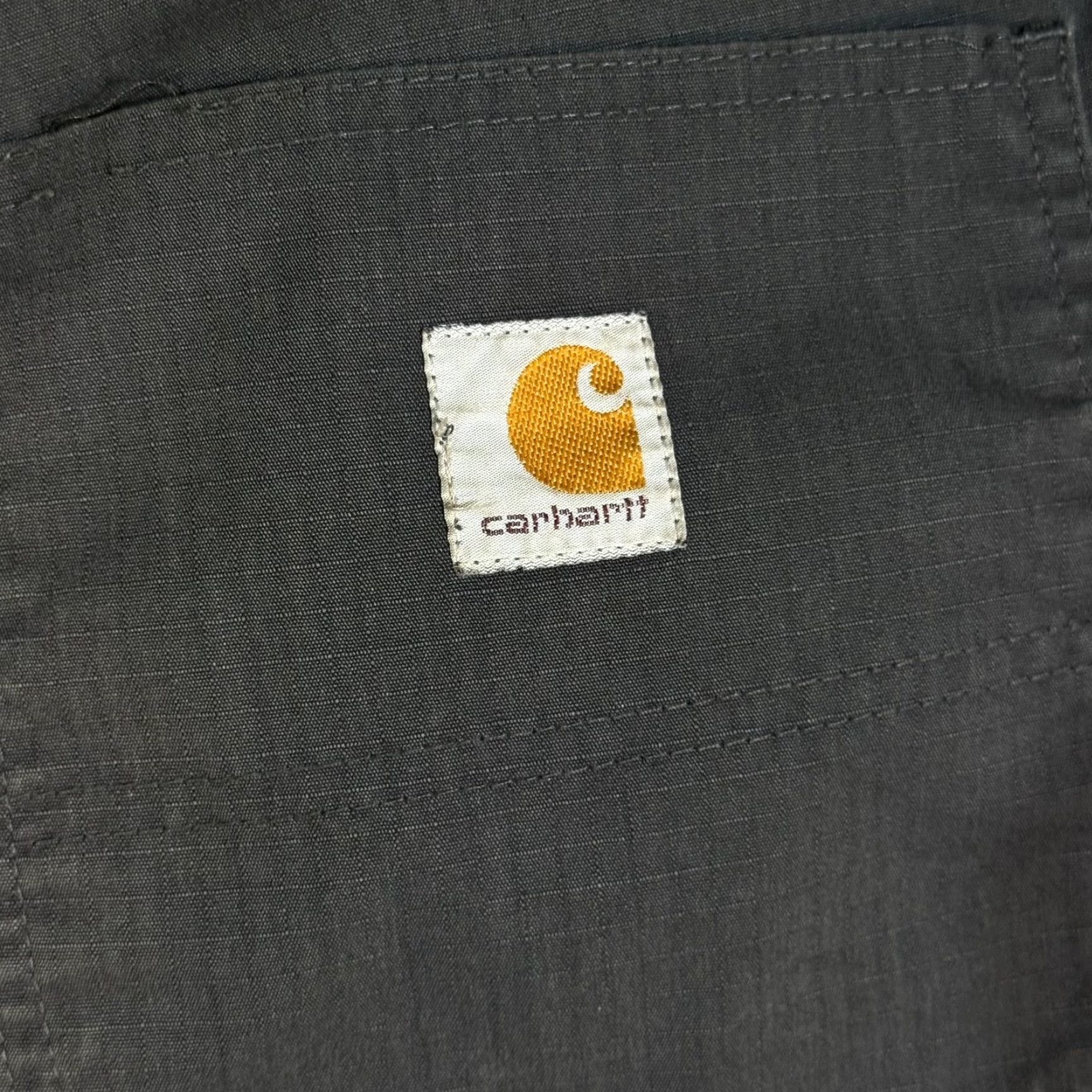 Carhartt Carhartt Pants Mens 38x29 Gray Ripstop Relaxed Fit Work Utility Zip Pocket Size US 38 / EU 54 - 7 Thumbnail